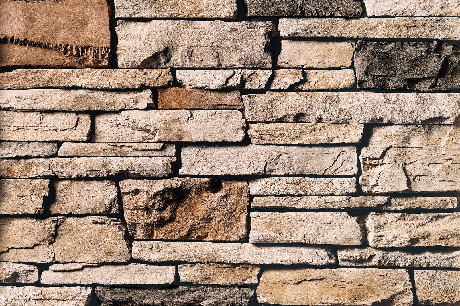 Country Ledgestone Aspen wall panels by Cultured Stone, primary product image. Premium stone veneer for exterior and interior walls.