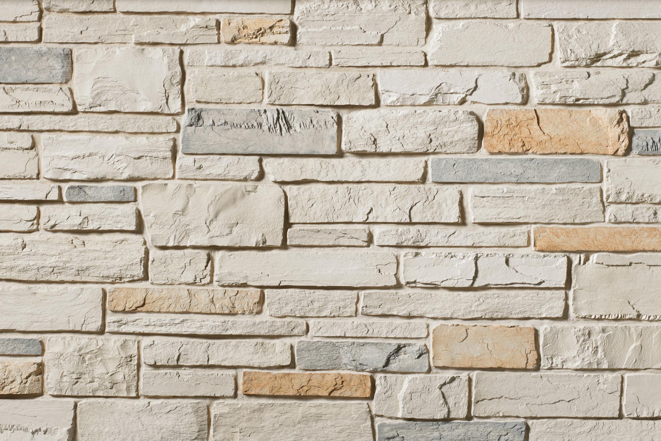 Country Ledgestone White Oak wall panels by Cultured Stone, primary product image. Premium stone veneer for exterior and interior walls.