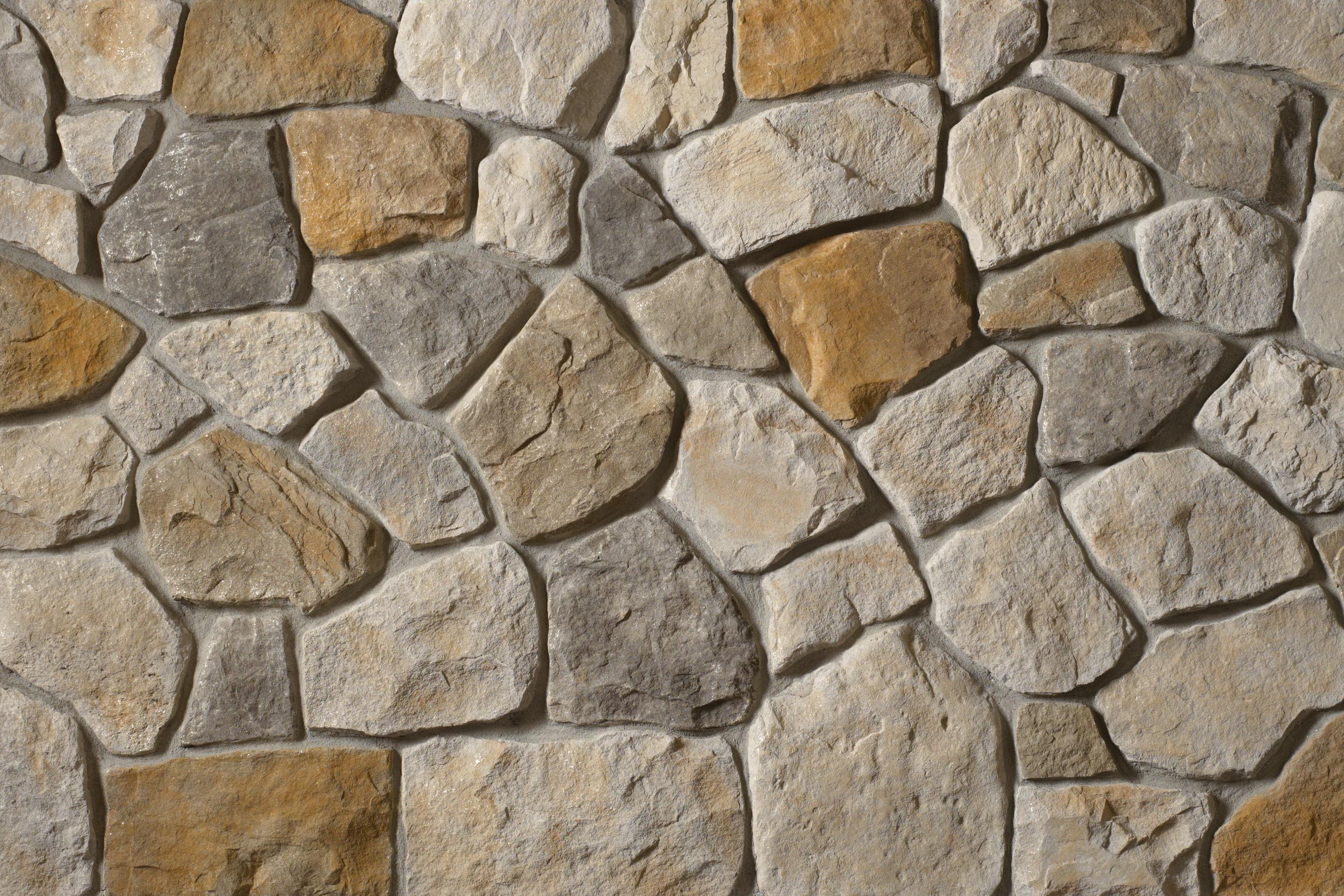 Dressed Fieldstone Aspen wall panels by Cultured Stone, primary product image. Premium stone veneer for exterior and interior walls.