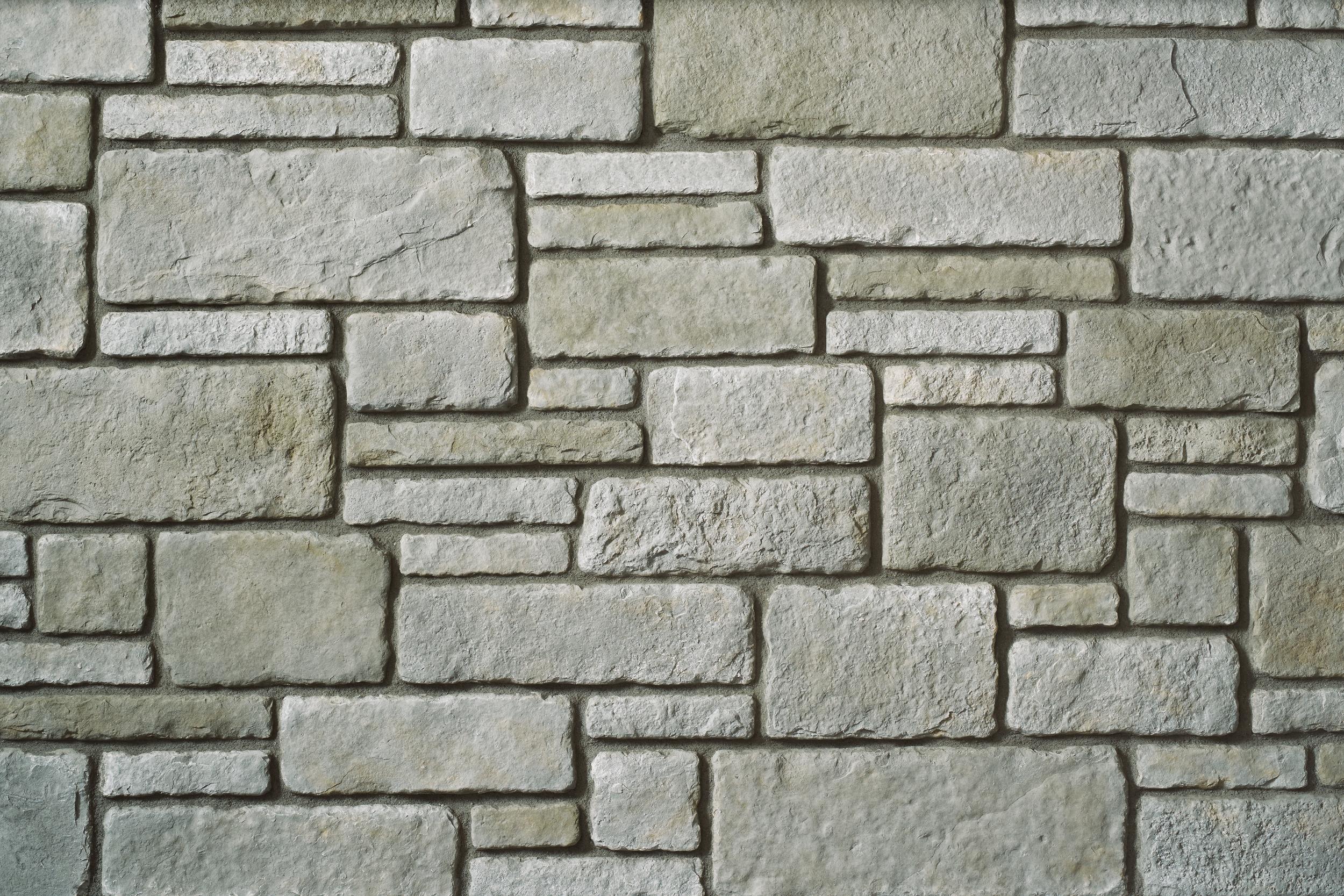 Sculpted Ashlar Silver Shore wall panels by Cultured Stone, primary product image. Premium stone veneer for exterior and interior walls.