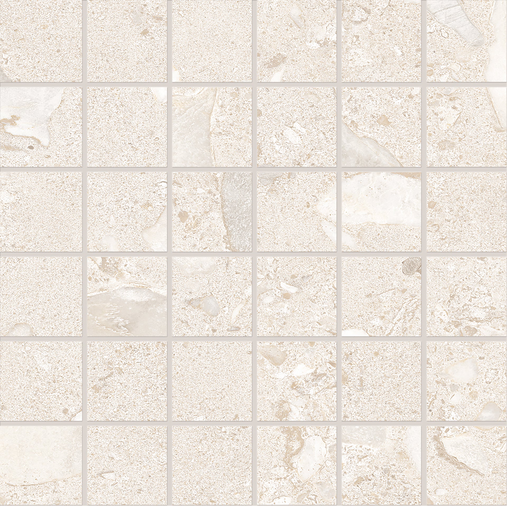 GemmaStone Sale porcelain mosaic tile by Emil, silktech finish, 11 13/16"x11 13/16"x9-mm size. Premium Italian porcelain for floors and walls.