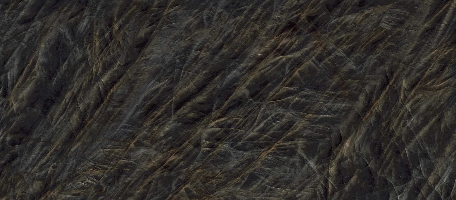 Tele di Marmo Crystal VITRUM BLACK porcelain field tile by Emil, silktech finish, 48"x48" size. Premium Italian porcelain for floors and walls.