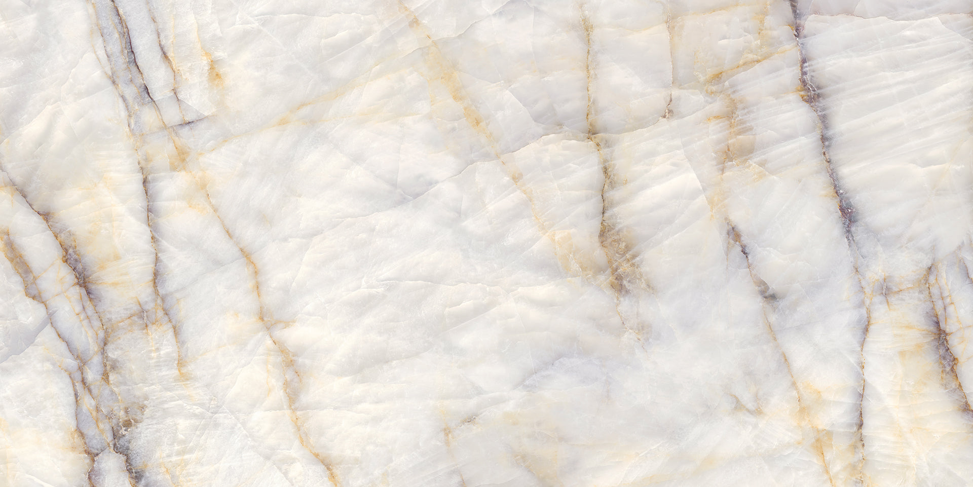 Level Marmi Crystal Ivory porcelain field tile by Emil, lappato matt finish, 63 25/32"x127 9/16"x12-mm size. Premium Italian porcelain for floors and walls.