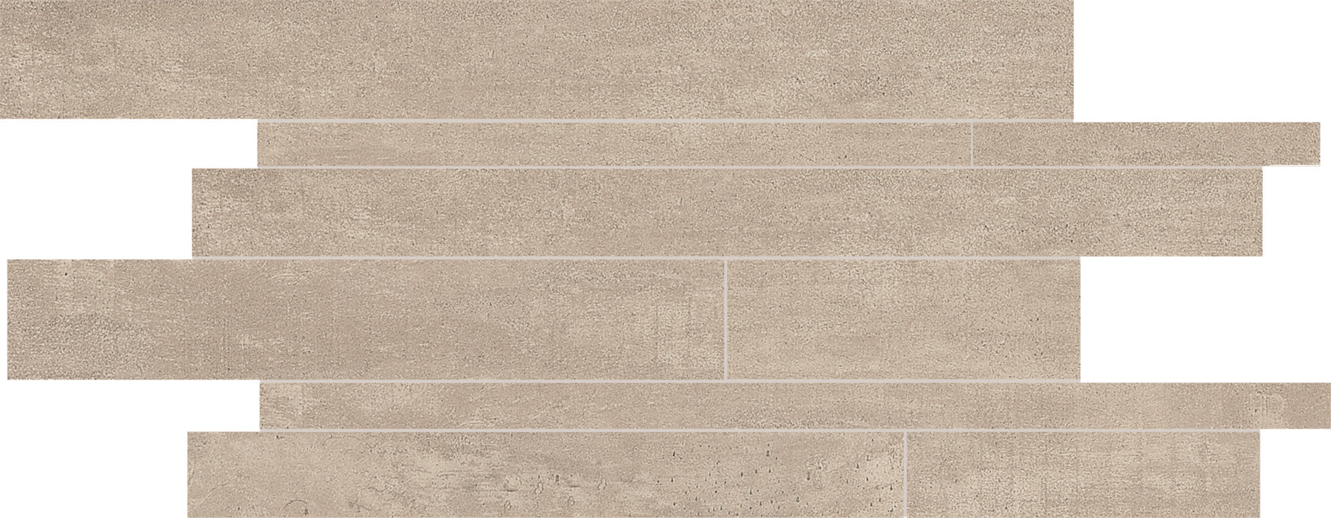 On Square Sabbia porcelain decorative accent tile by Emil, 11 13/16"x23 5/8"x9.5-mm size. Premium Italian porcelain for floors and walls.