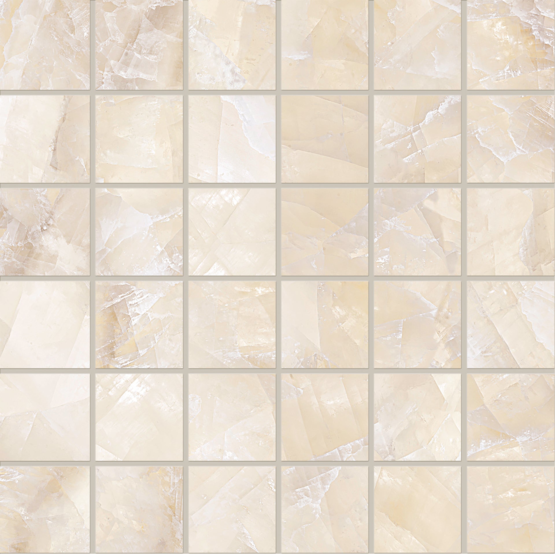 Tele di Marmo Lumia IVORY GIOIELLO porcelain mosaic tile by Emil, full lappato finish, 12"x12" size. Premium Italian porcelain for floors and walls.