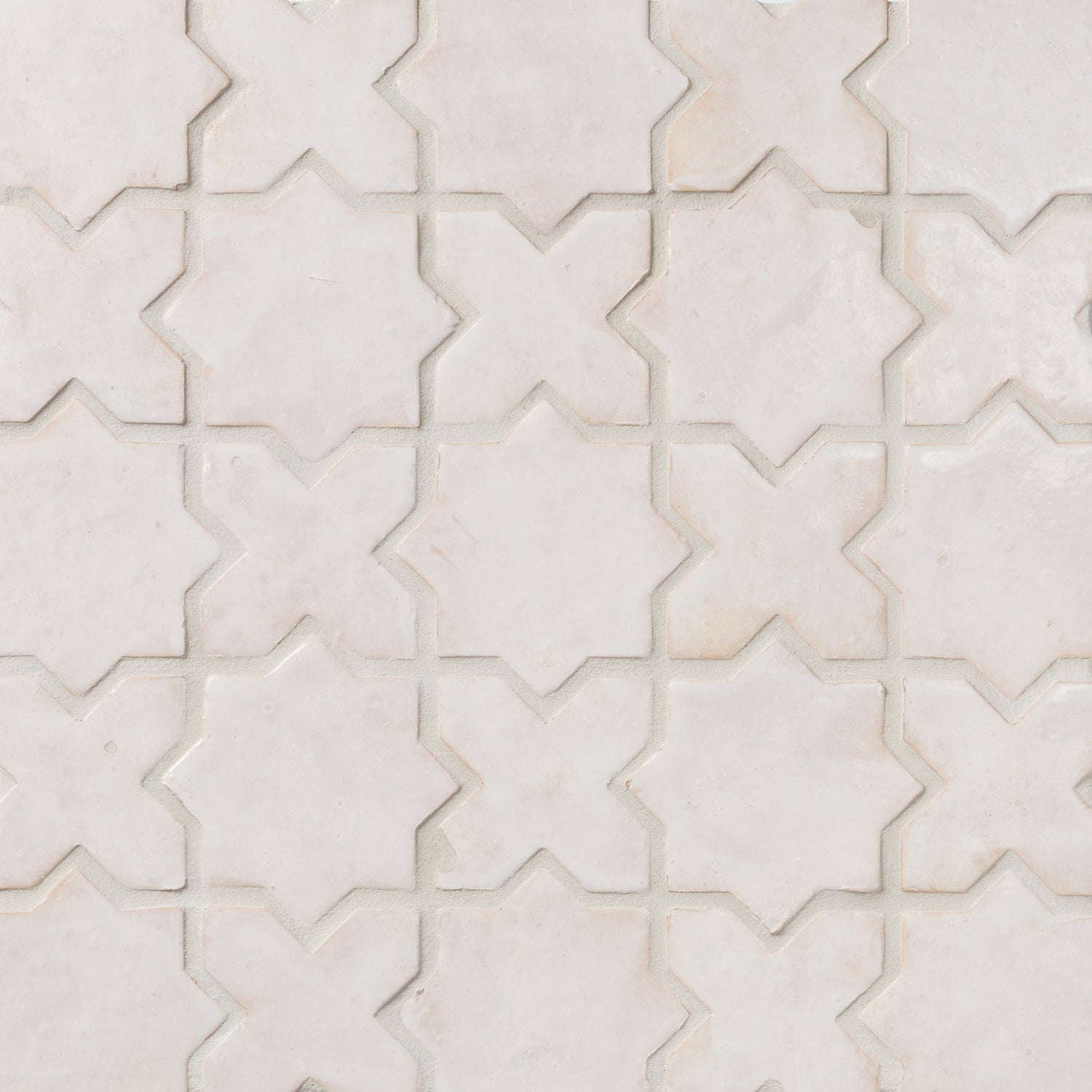 ARTEZA: Alhambra Blanco Viejo Glazed Ceramic Field Tile (4 3/8"x4 3/8"x3"x3"x5/8" | gloss)