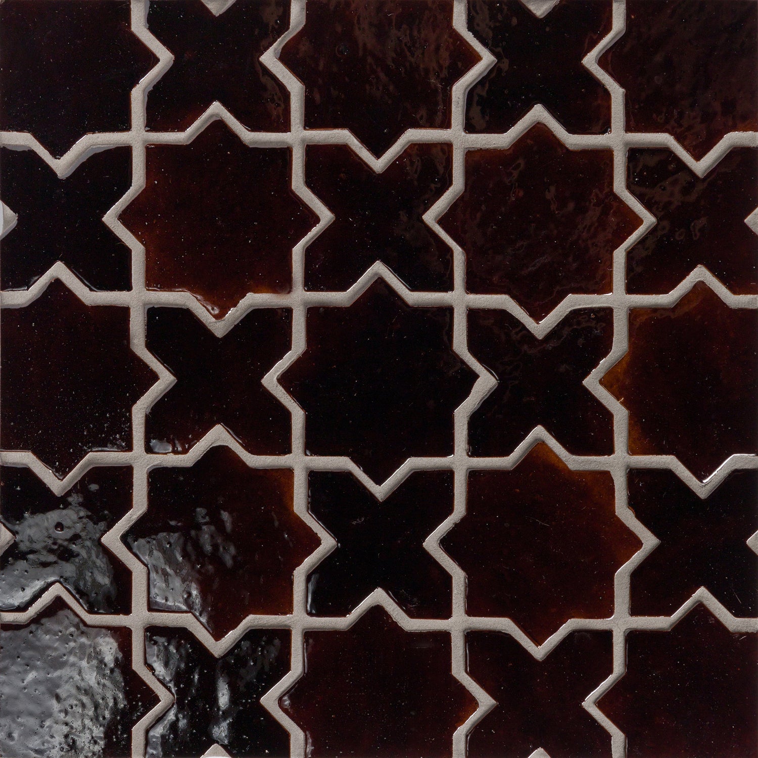 ARTEZA: Alhambra Cafe Glazed Ceramic Field Tile (4 3/8"x4 3/8"x3"x3"x5/8" | gloss)