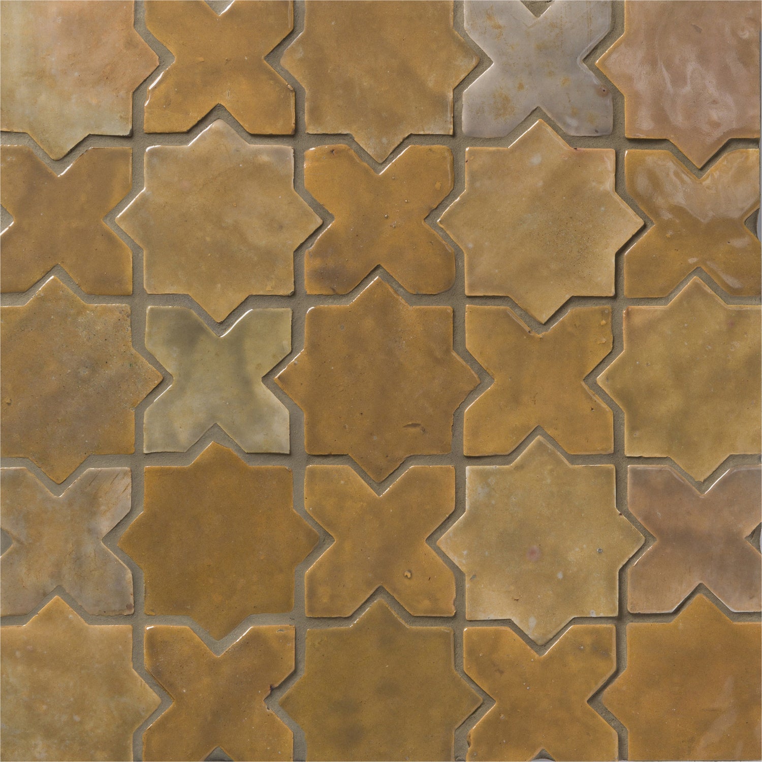 ARTEZA: Alhambra Scirocco Glazed Ceramic Field Tile (4 3/8"x4 3/8"x3"x3"x5/8" | gloss)