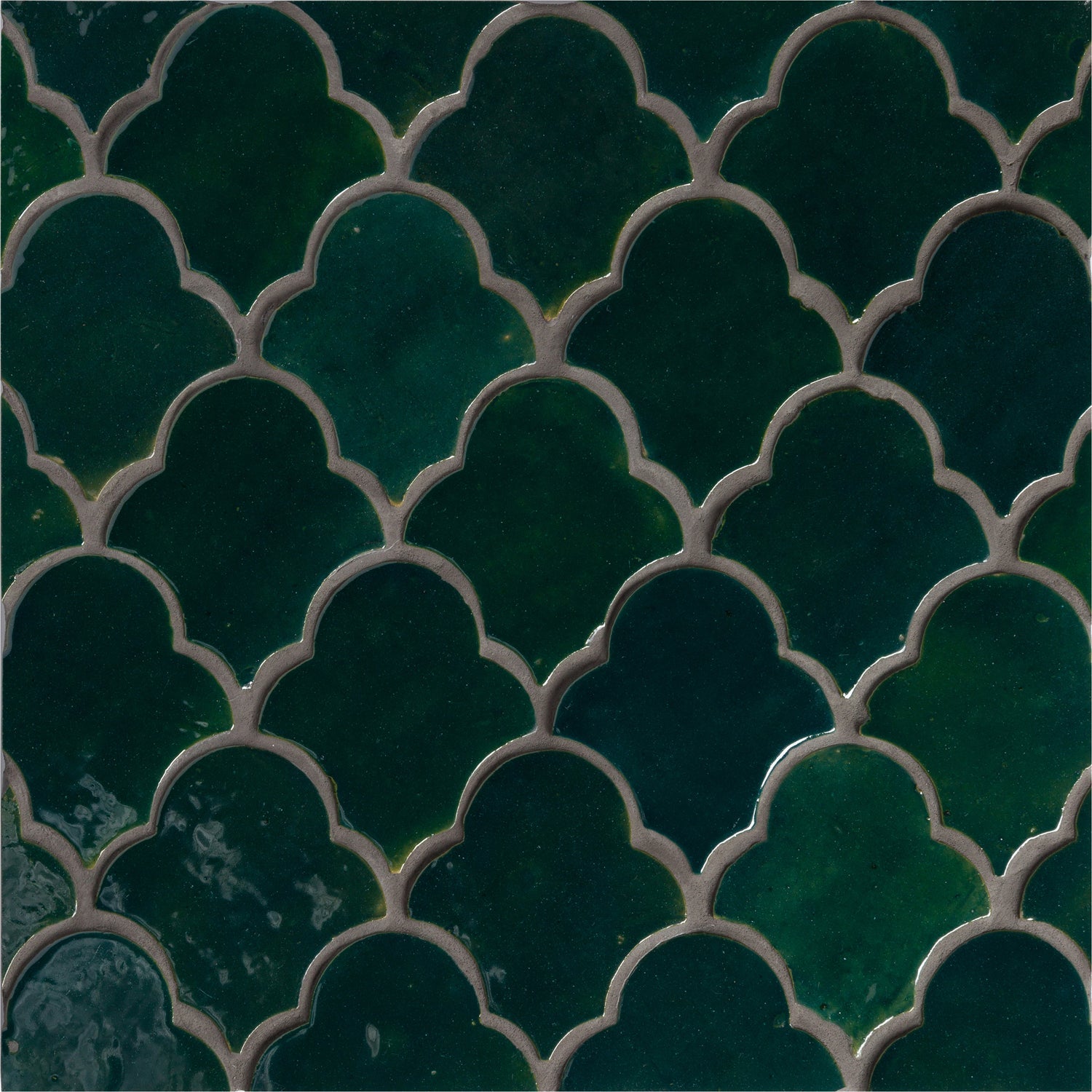 ARTEZA: Cadiz Rio Verde Glazed Ceramic Field Tile (3"x3"x5/8" | gloss)