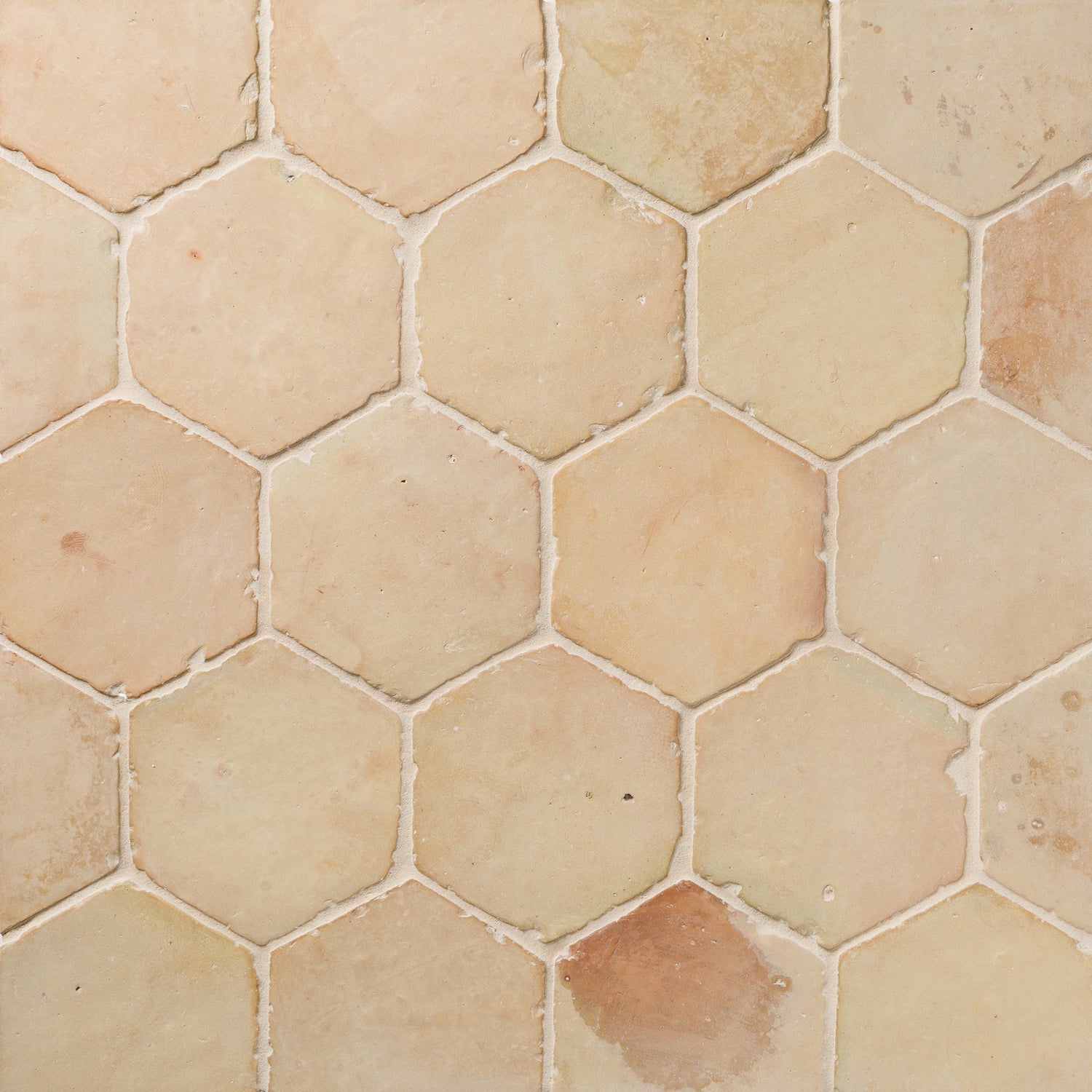 COTTO ANDALUZ: Yellow Unglazed Terracotta Field Tile (6"x6 7/8"x3/4" | rustico)