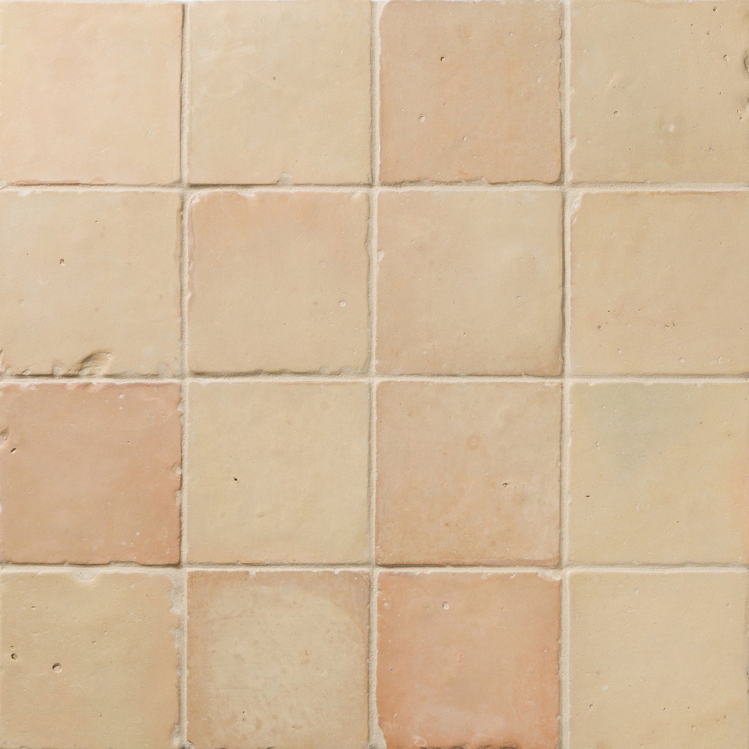 COTTO ANDALUZ: Yellow Unglazed Terracotta Field Tile (6"x6"x3/4" | rustico)