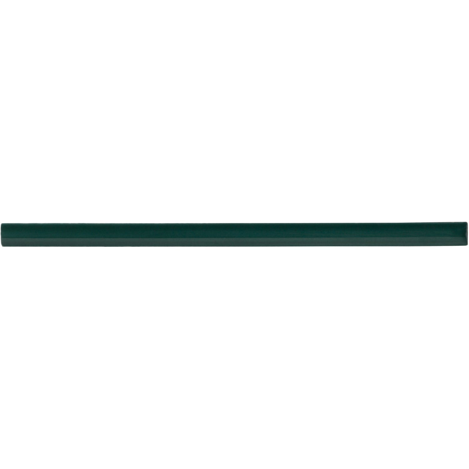 MIRAMAR: Cypress Glazed Ceramic Pencil Liner Trim (1/4"x8"x5/16" | gloss)