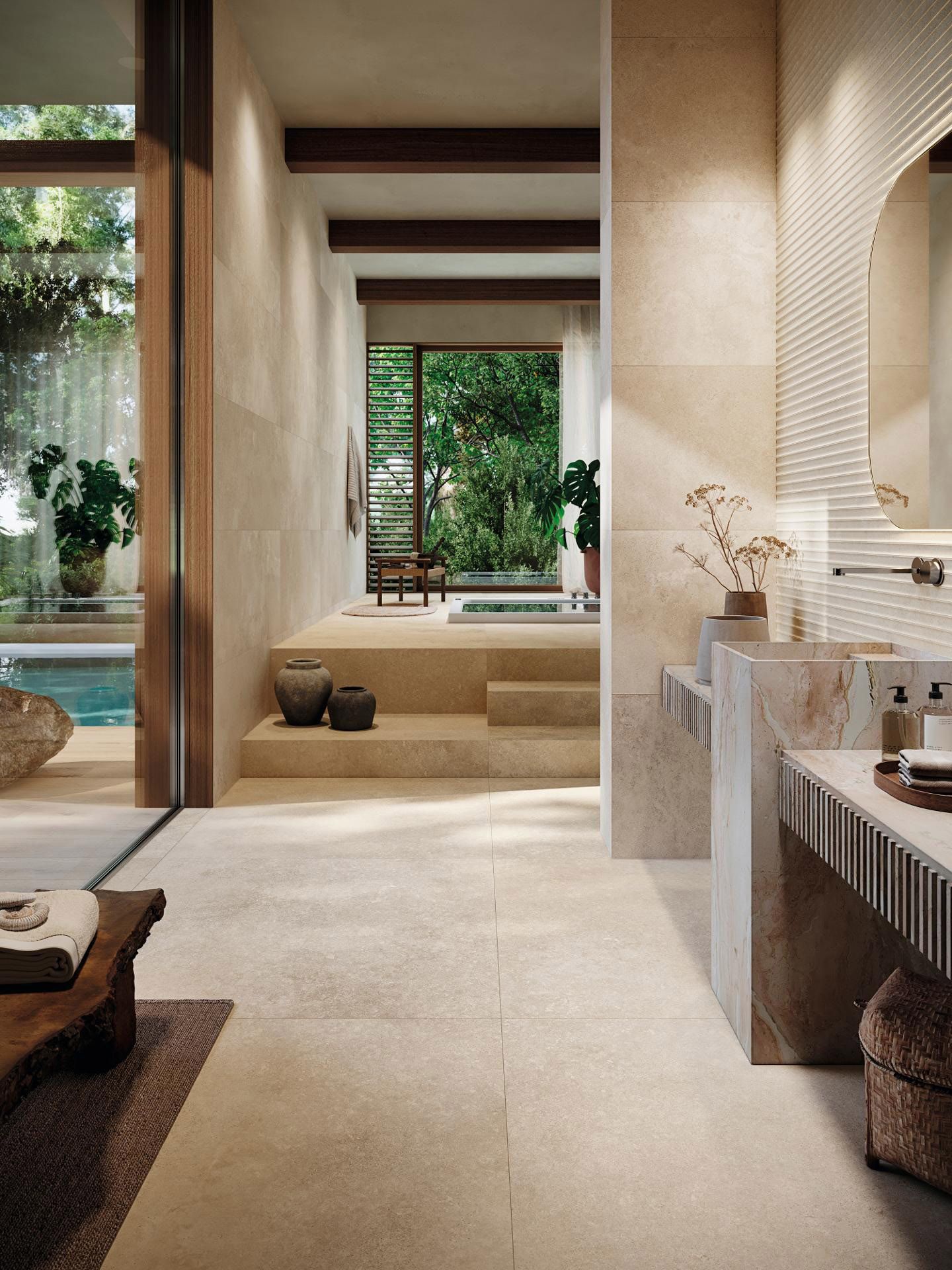 Lineal Bone Verona Wall Tile (23x59x12.5-mm | matt)