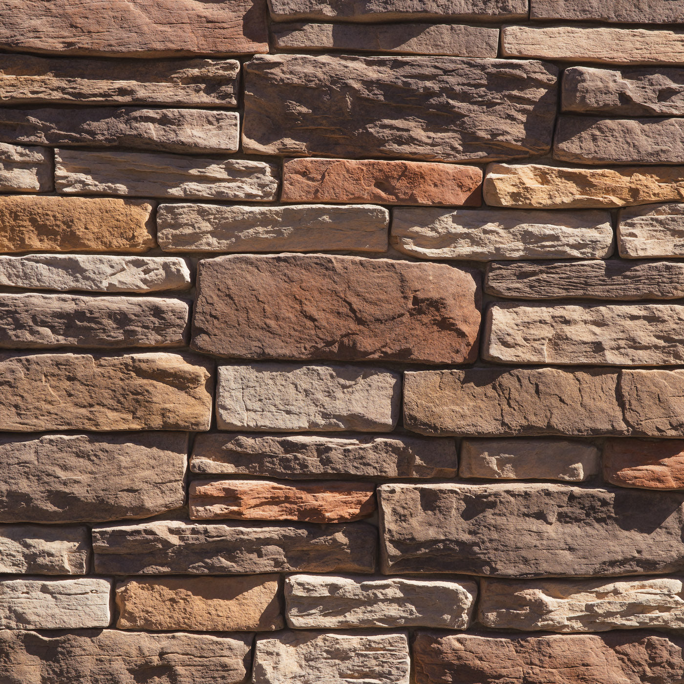 Stack Ledge Autumn Blend wall panels by Dutch Quality, primary product image. Premium stone veneer for exterior and interior walls.
