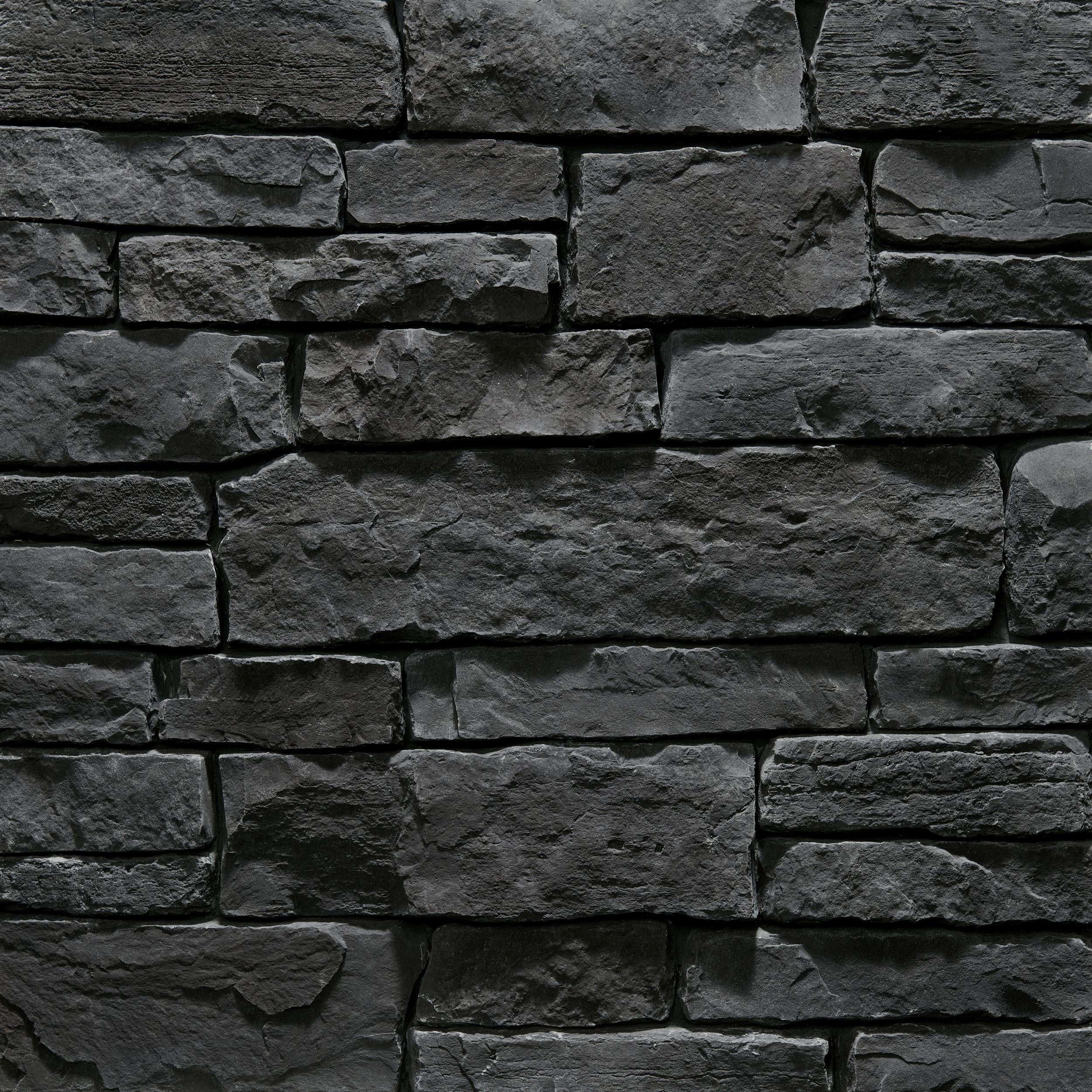Weather Ledge Coal Crest wall panels by Dutch Quality, primary product image. Premium stone veneer for exterior and interior walls.