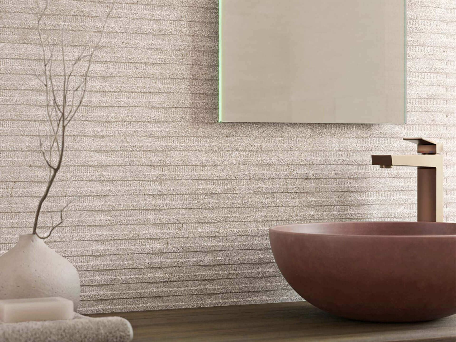 Coin Topo Saddle Wall Tile (18x47x11-mm | matt)