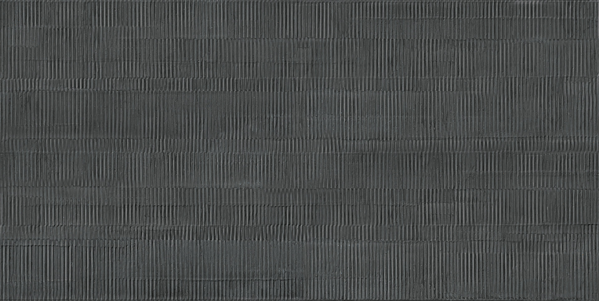 Pigmento Antracite porcelain decorative accent tile by Emil, silktech finish, 23 5/8"x47 1/4"x9.5-mm size. Premium Italian porcelain for floors and walls.