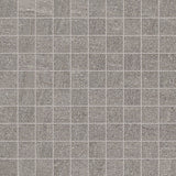 ELEGANCE PRO: Dark Grey Mosaico 1x1 Porcelain Mosaic (11 13/16"x11 13/16"x9.5-mm | naturale | rectified)