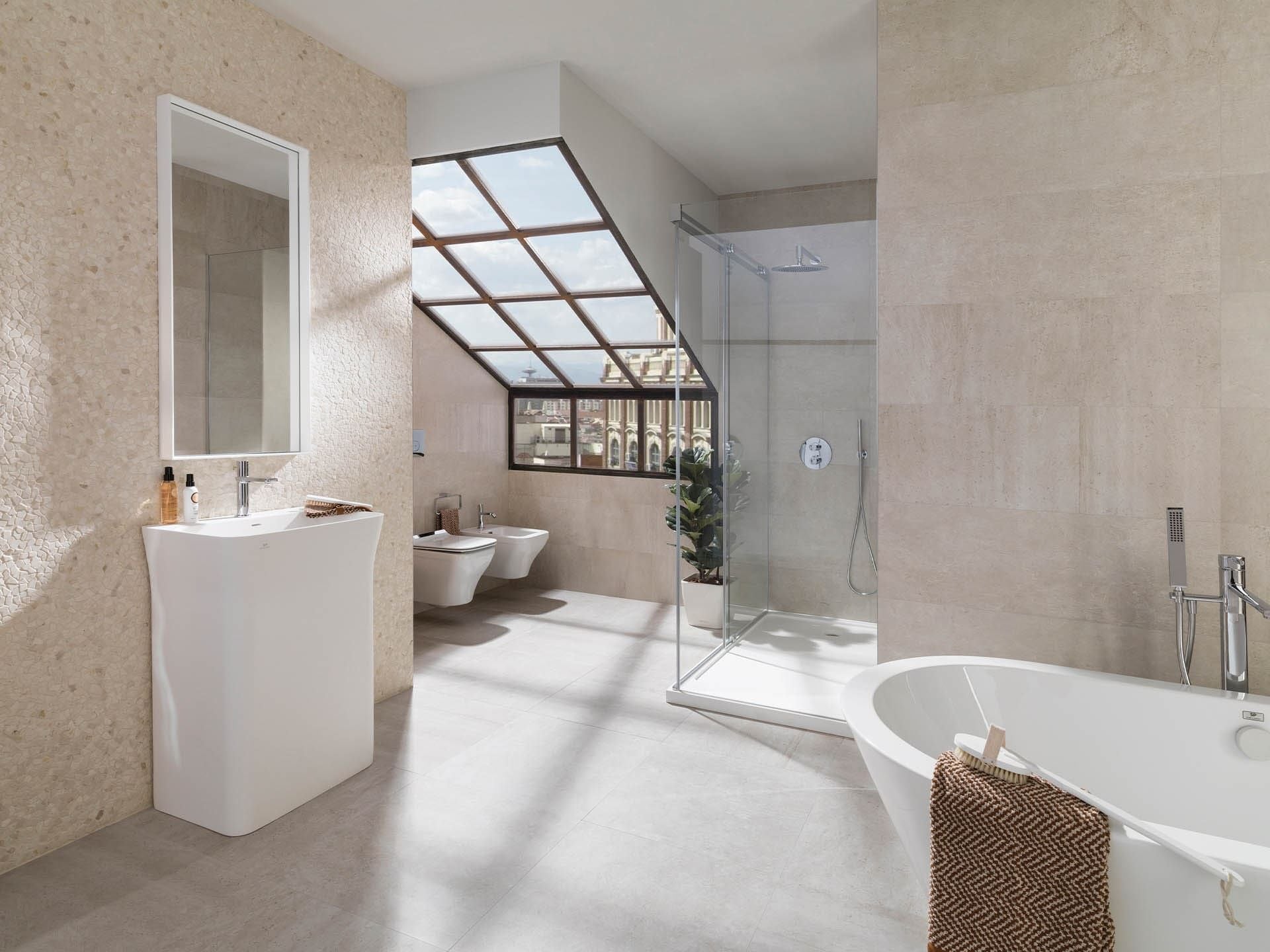 Paradise Blanco Minibroken Edge Mosaic (13x13x10-mm | matt)