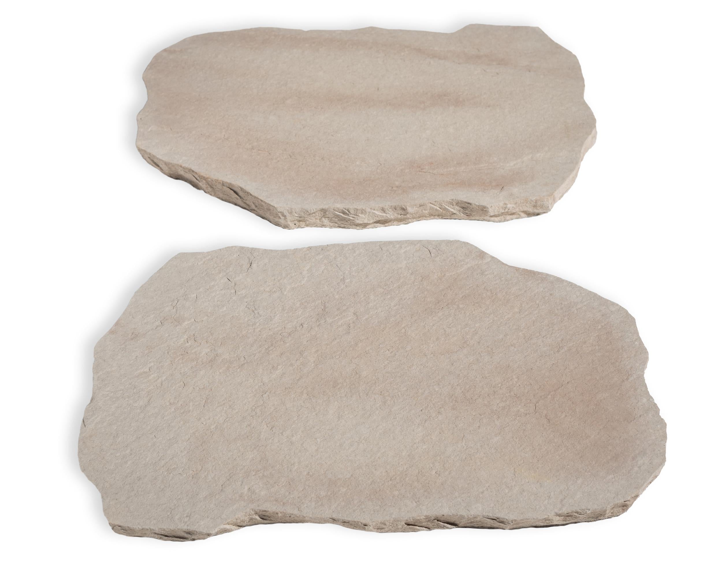 Large Stepping Stone Sycamore pavers, primary product image, 16.0" x 22.0" x 1.5" size. Premium stone veneer for exterior and interior walls.