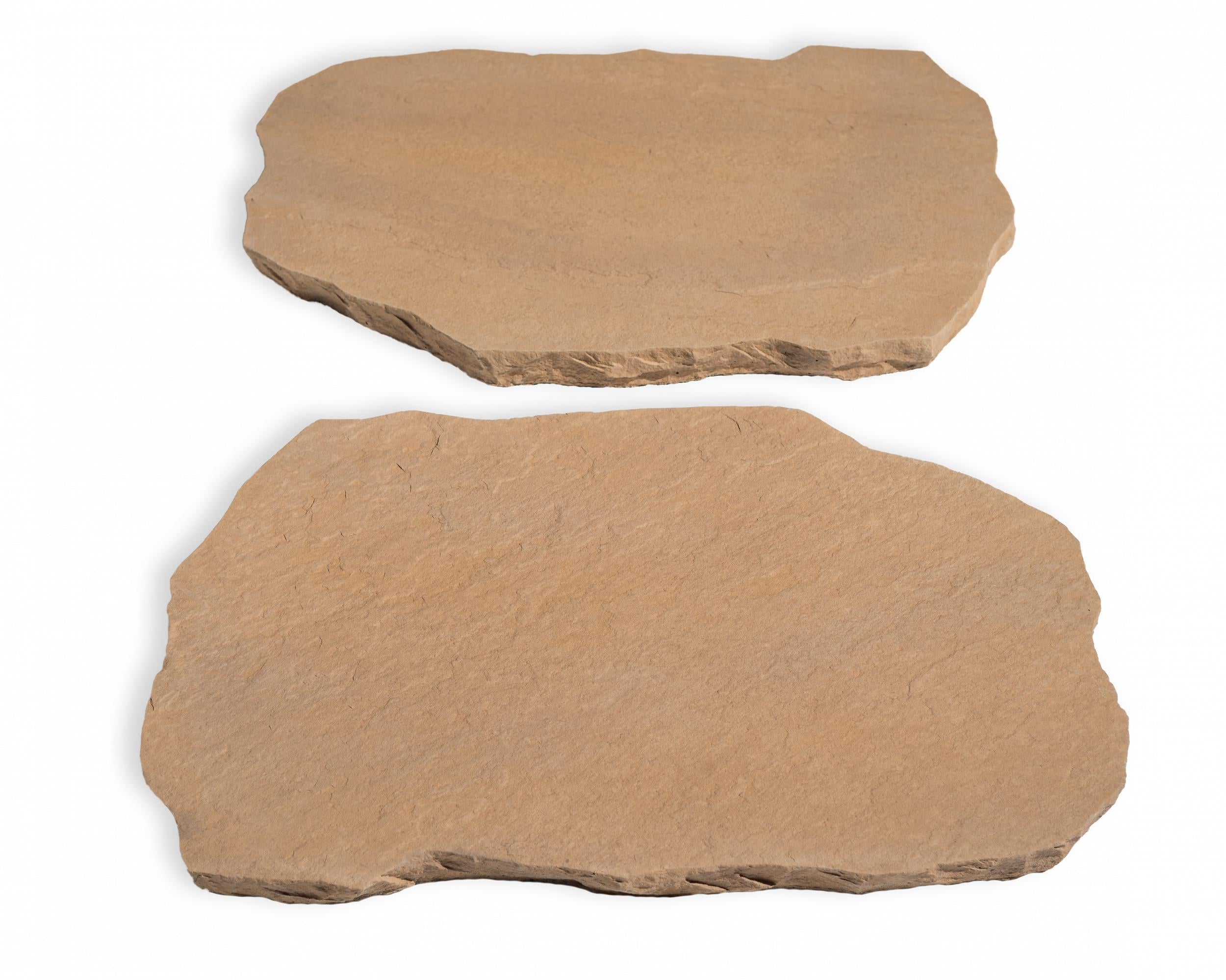 Large Stepping Stone Hickory pavers, primary product image. Premium stone veneer for exterior and interior walls.