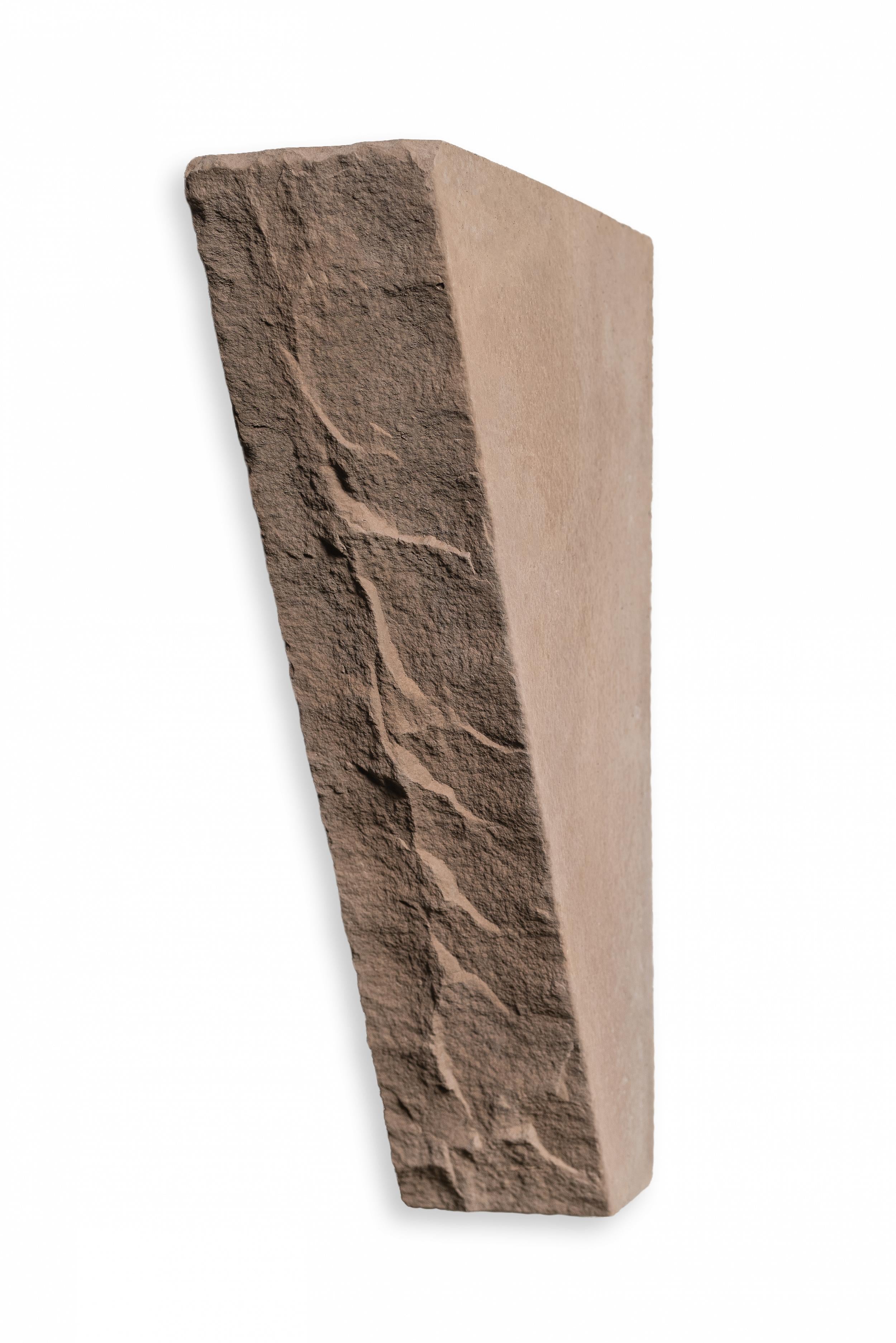 Mantel Bracket Suede accessories, primary product image, 11.0" x 2.5" x 7.0" size. Premium stone veneer for exterior and interior walls.
