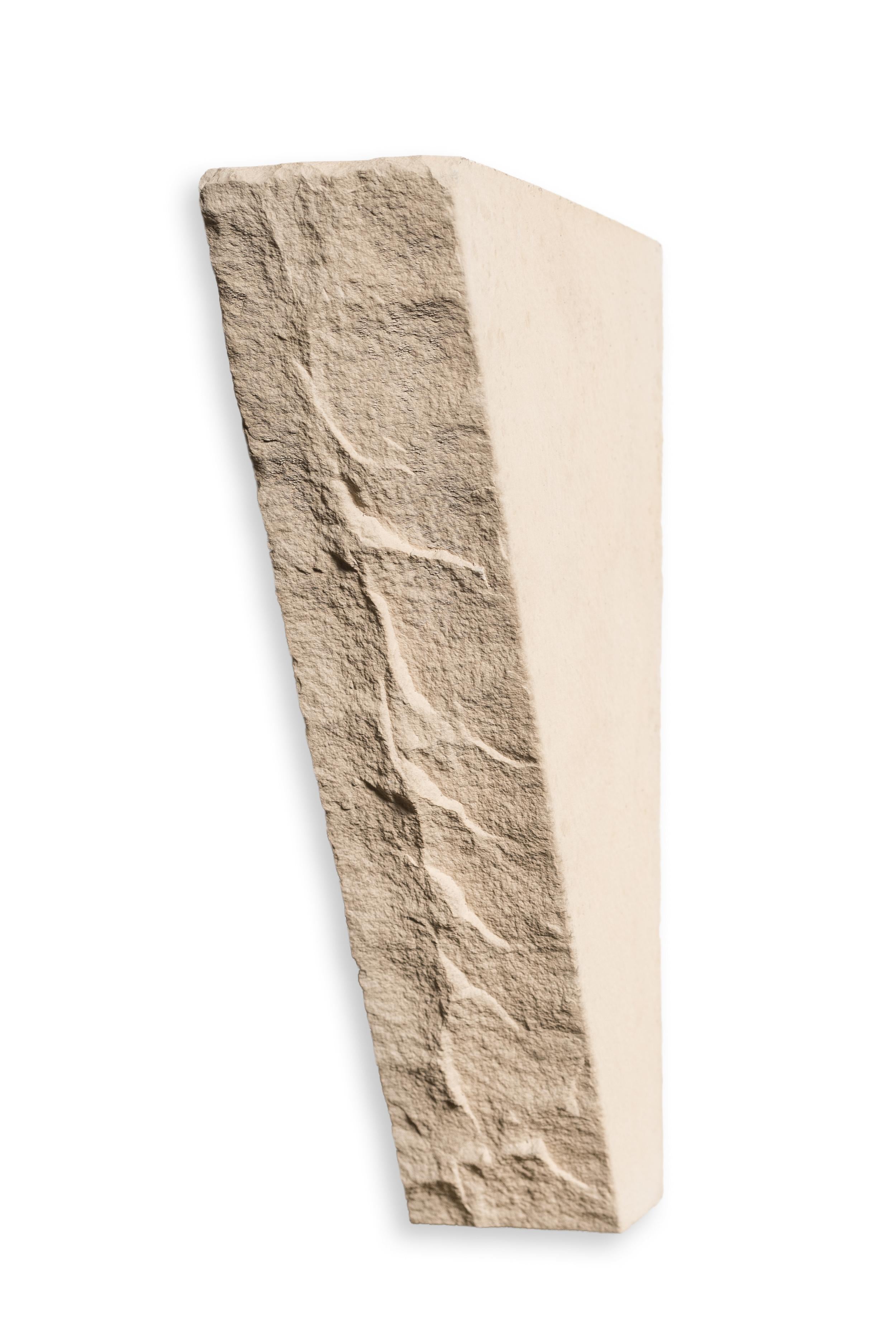 Mantel Bracket Wheat accessories, primary product image, 11.0" x 2.5" x 7.0" size. Premium stone veneer for exterior and interior walls.