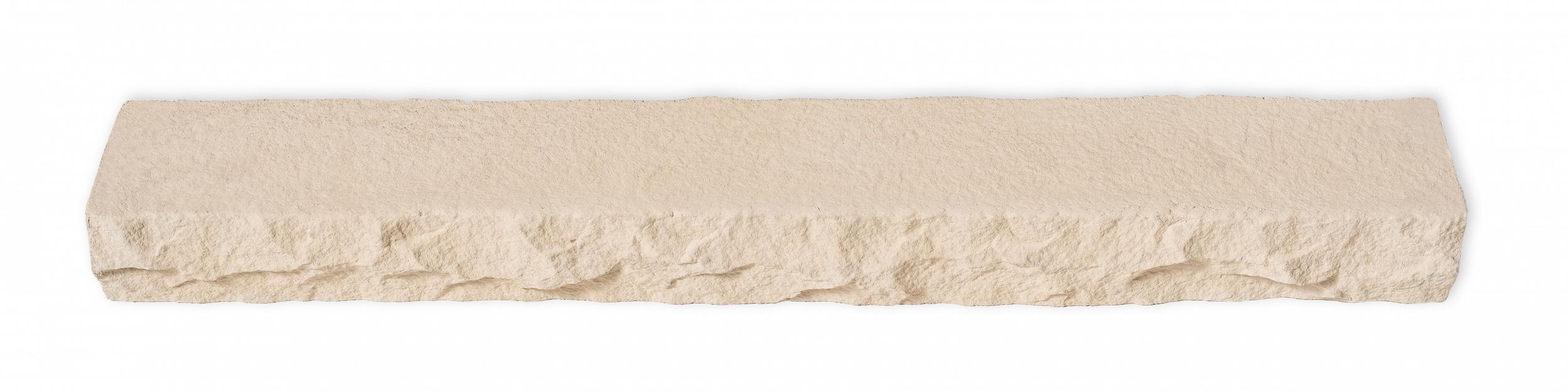 Wainscot Sill Wheat accessories, primary product image, 21.5" x 2.875" x 2.25" size. Premium stone veneer for exterior and interior walls.