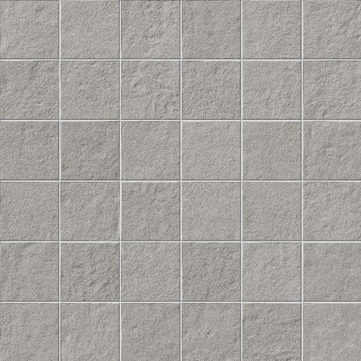 Bluestone Thermal Blue Select porcelain mosaic, top-down product view, 12"×12"×11/32" size. Premium porcelain for floors and walls.