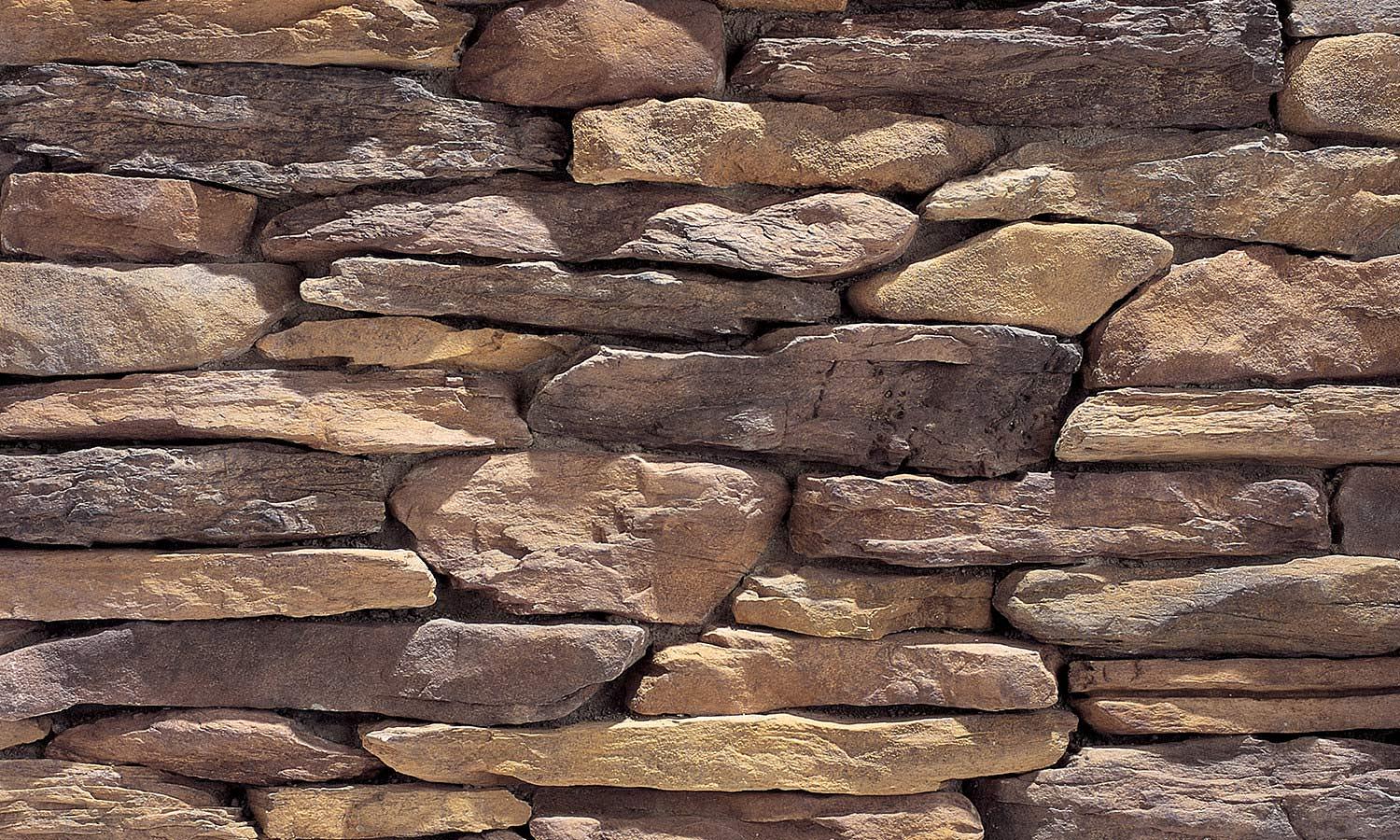 Bluffstone Bodega manufactured stone accessories by Eldorado Stone, product image 2, 12"×24"×1" size. Premium manufactured stone for exterior and interior walls.