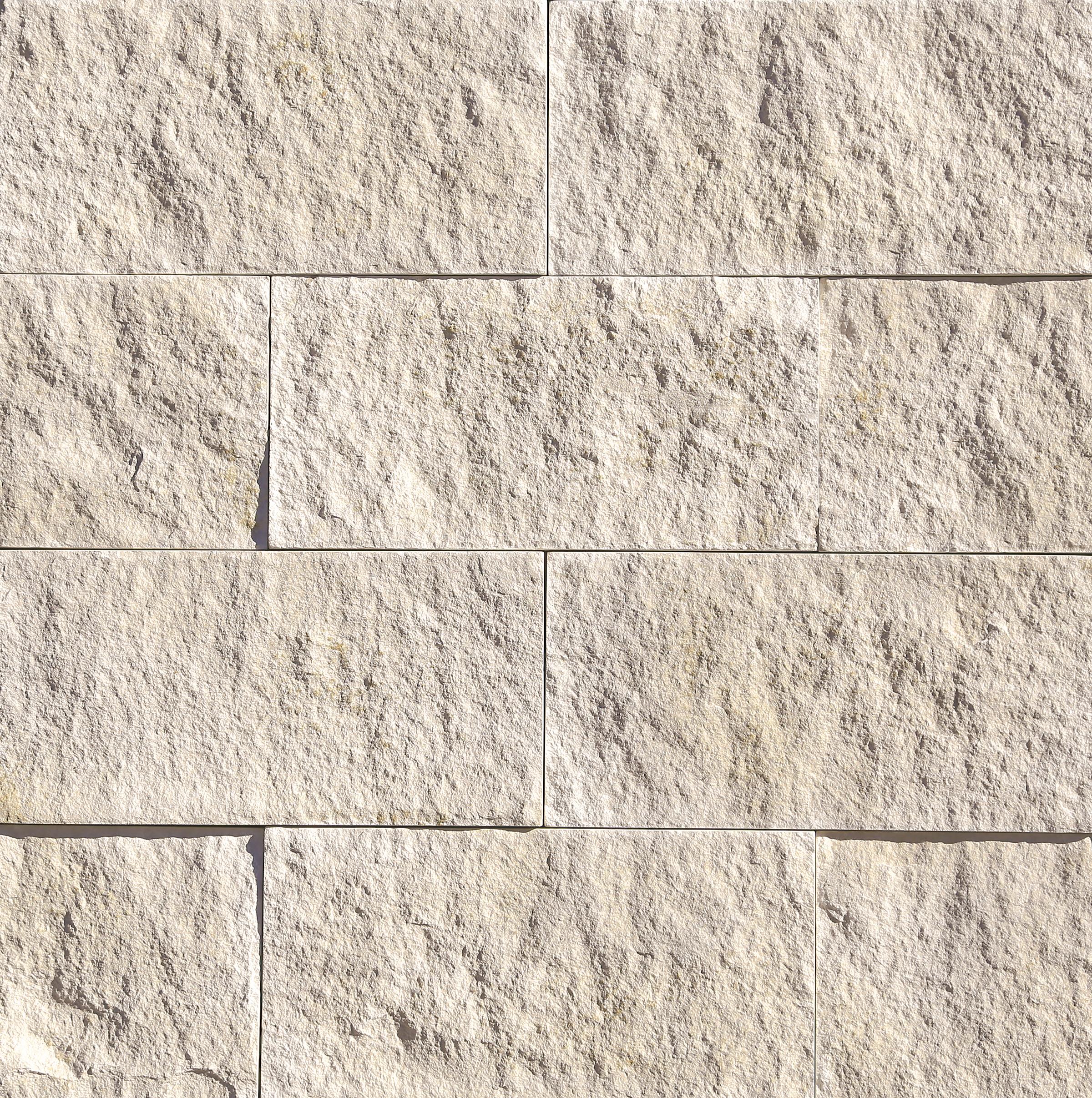 Ridgetop18 Whisper White wall panels by Eldorado Stone, primary product image. Premium stone veneer for exterior and interior walls.