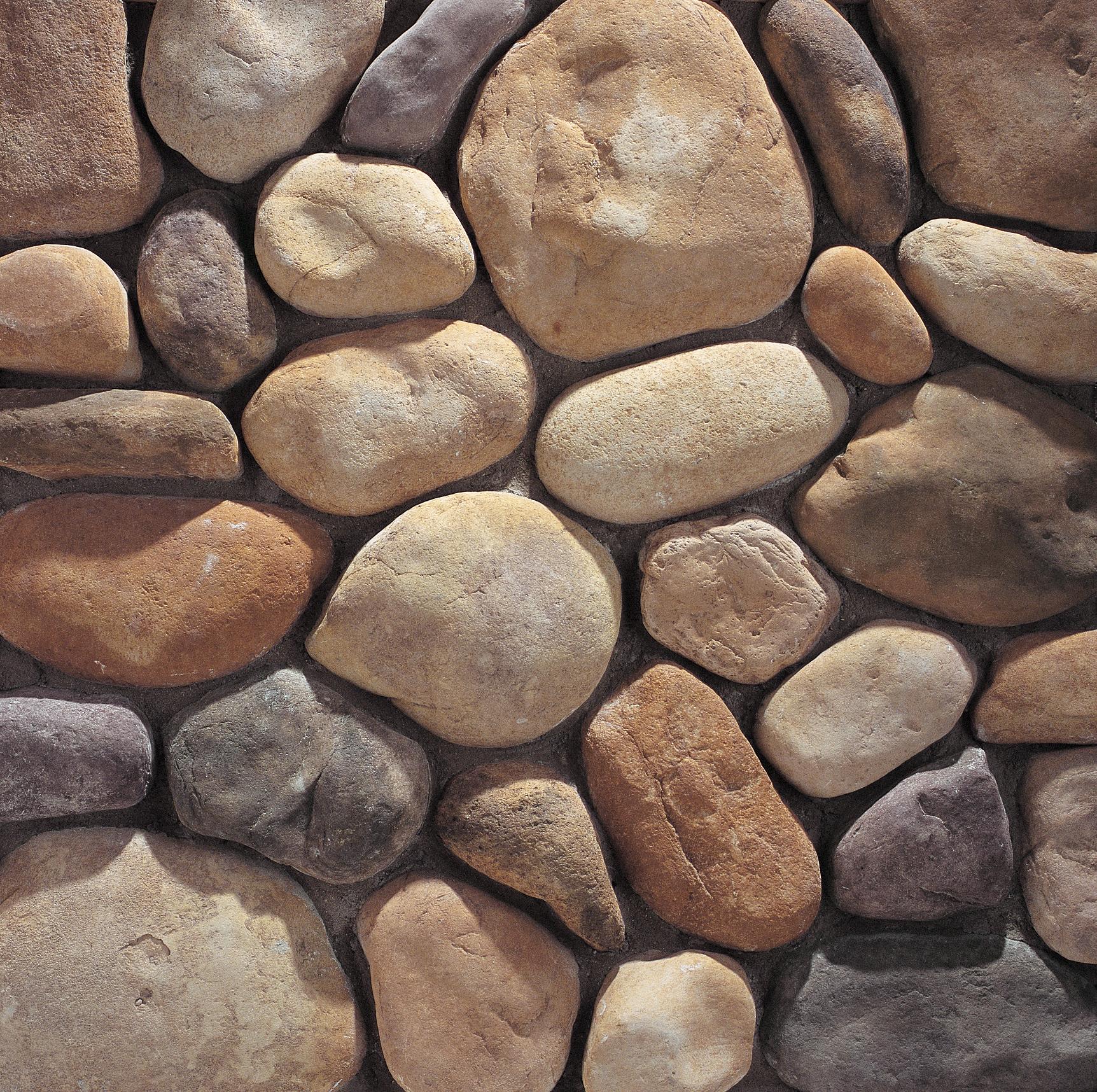 River Rock Colorado wall panels by Eldorado Stone, primary product image. Premium stone veneer for exterior and interior walls.