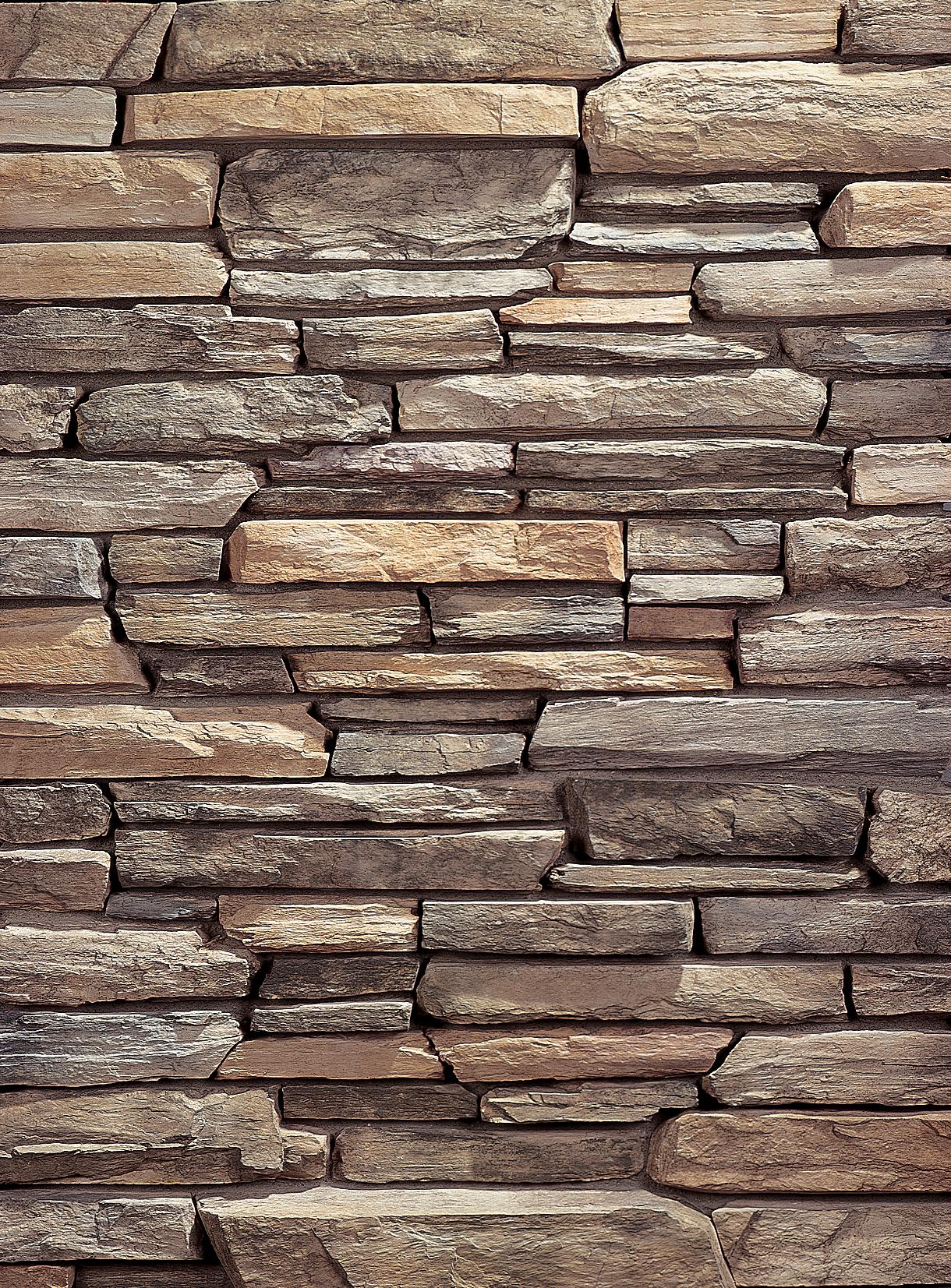Rustic Ledge Cascade wall panels by Eldorado Stone, primary product image. Premium stone veneer for exterior and interior walls.