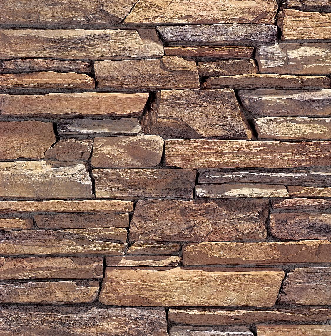 Rustic Ledge Sequoia wall panels by Eldorado Stone, primary product image. Premium stone veneer for exterior and interior walls.