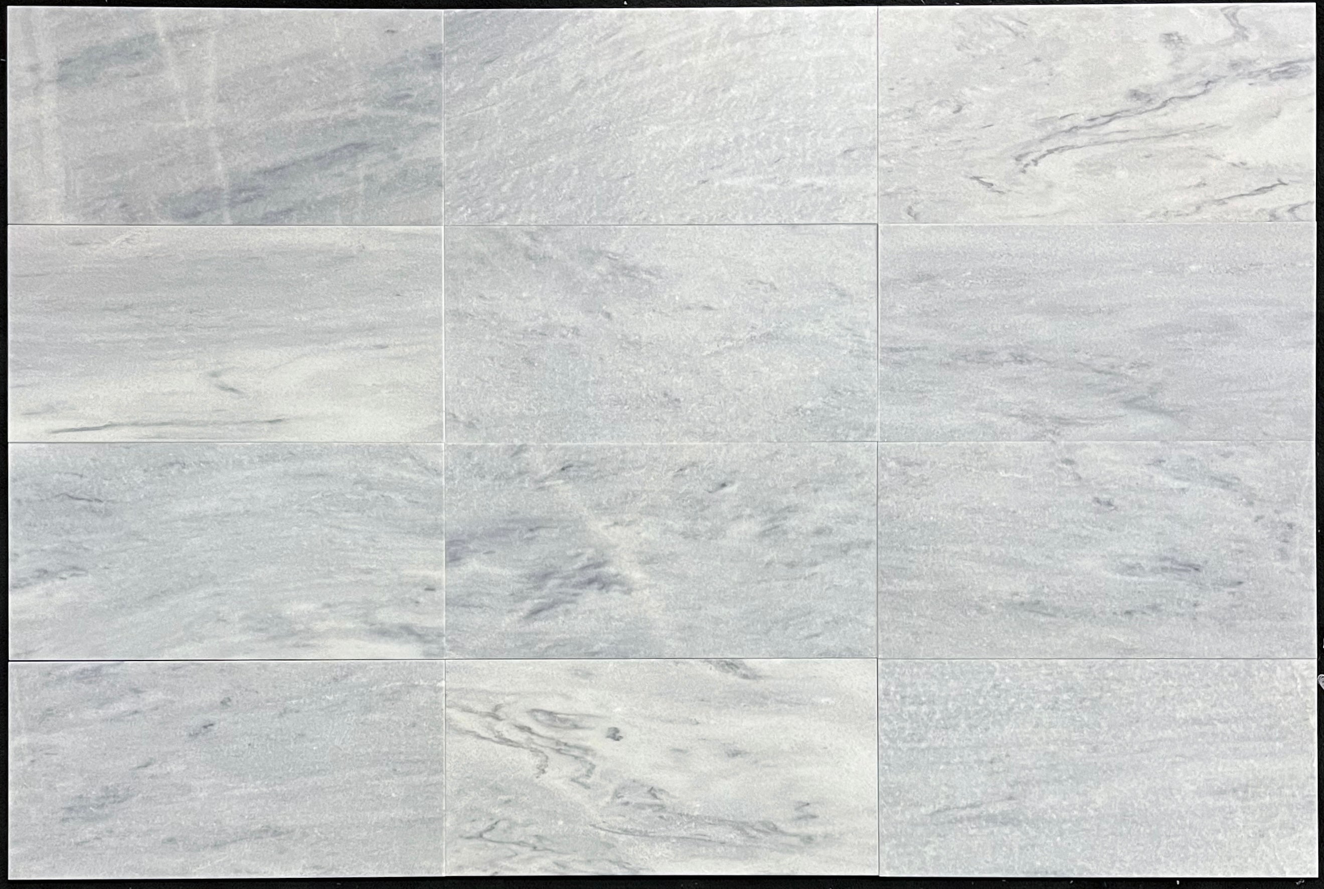 BLUE MIST:  Marble Field Tile (12"x24"x3/8" | honed)