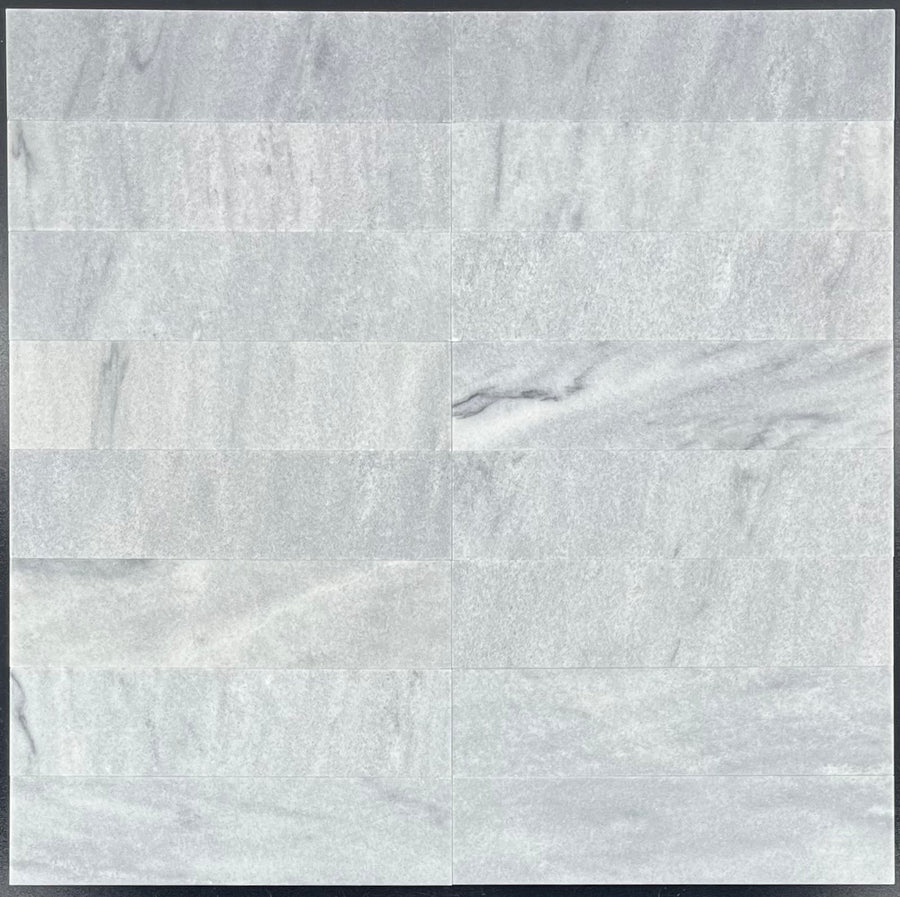 BLUE MIST:  Marble Field Tile (3"x12"x3/8" | honed)