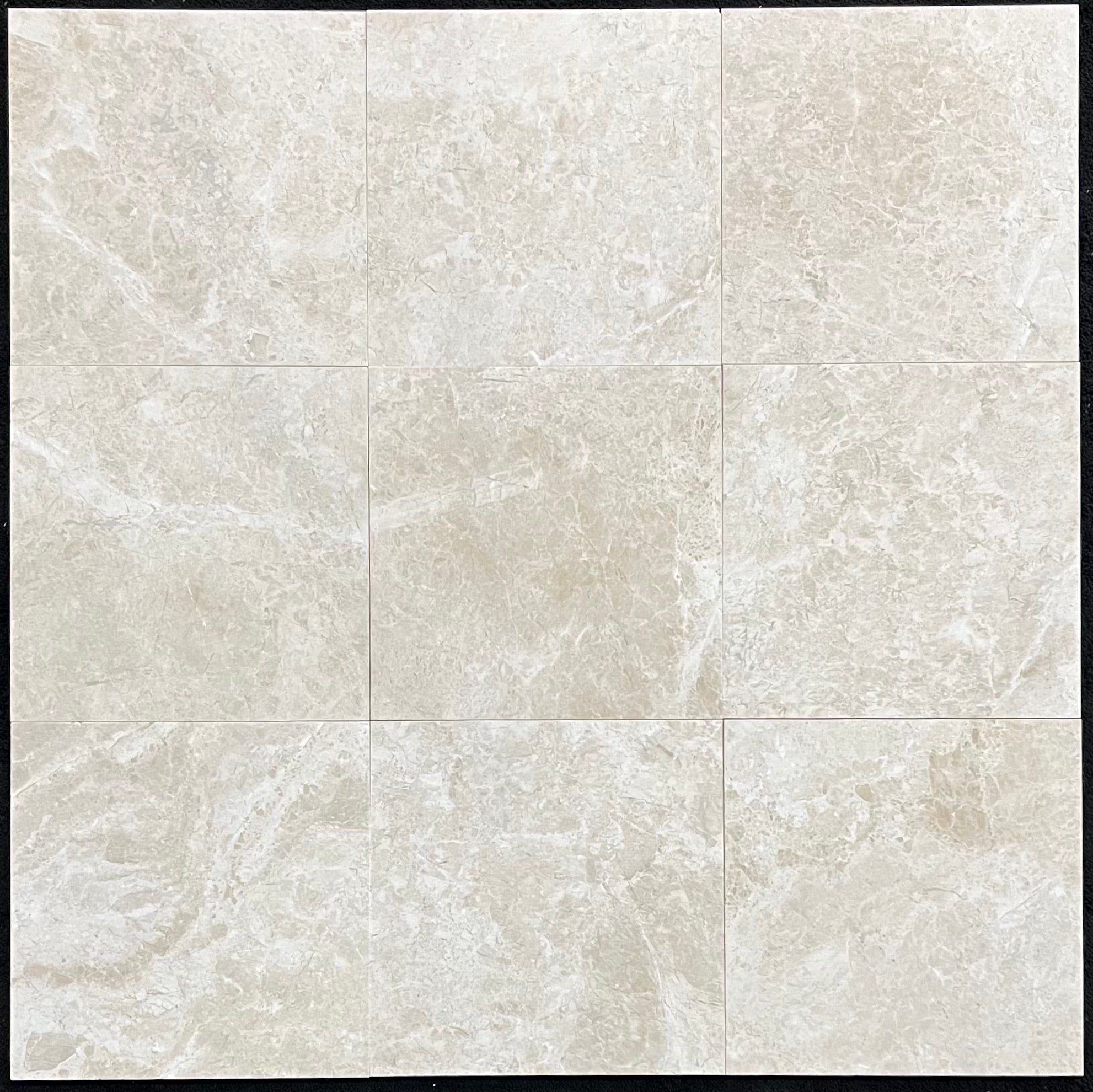 VANILLA ROYALE:  Marble Field Tile (12"x12"x3/8" | honed)