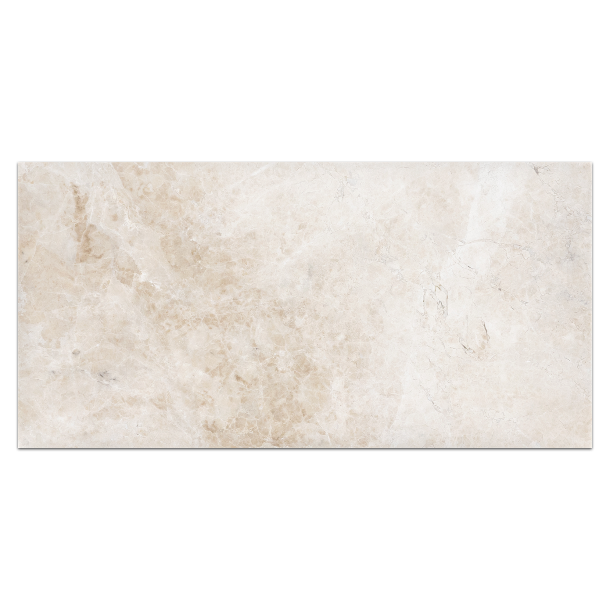 VANILLA ROYALE:  Marble Field Tile (12"x24"x1/2" | honed)