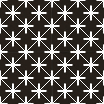 Black Barcelona Deco tile and surface collection