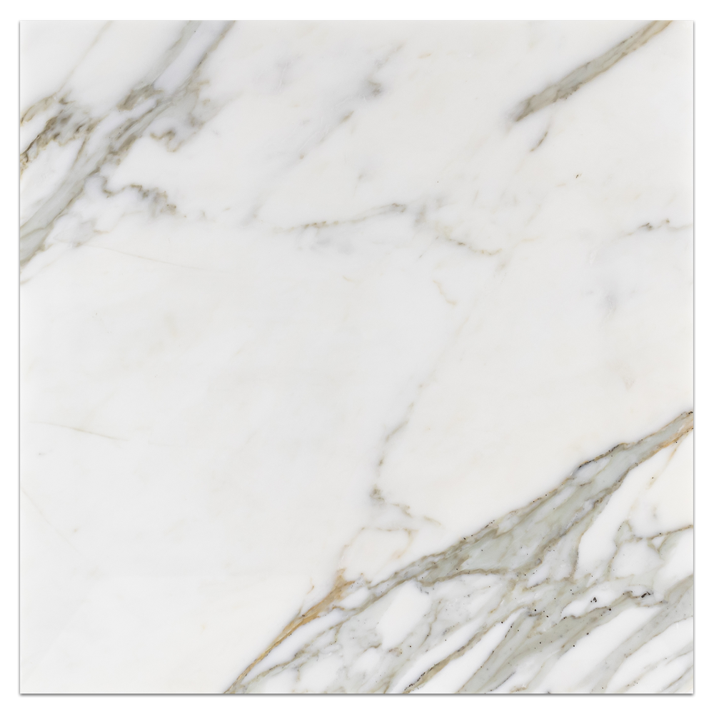 Calacatta Gold Marble Square Field Tile | 18