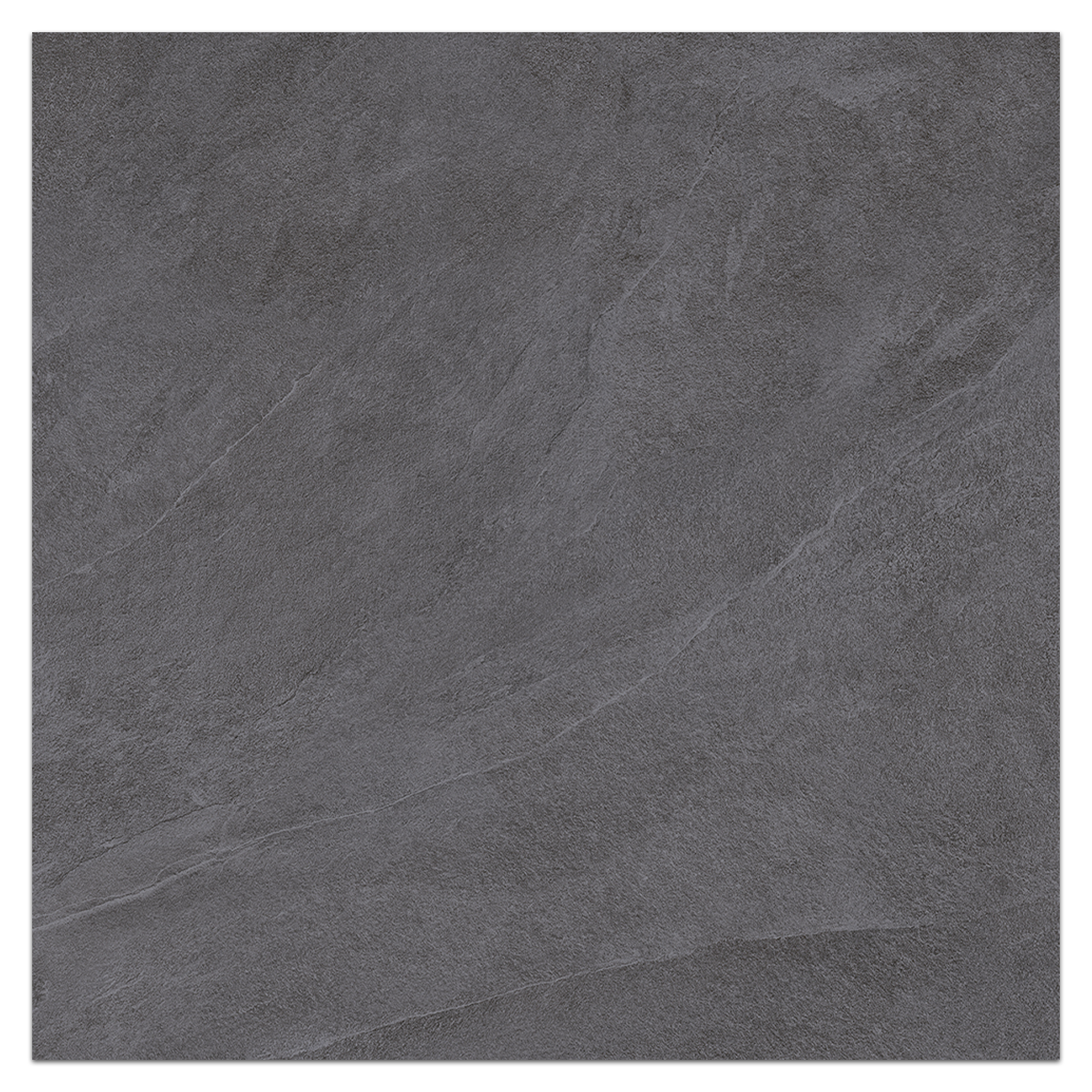 Elon Ecostone Coal Porcelain Square Field Tile 24x24x9mm Natural SP102 Surface Group International Product