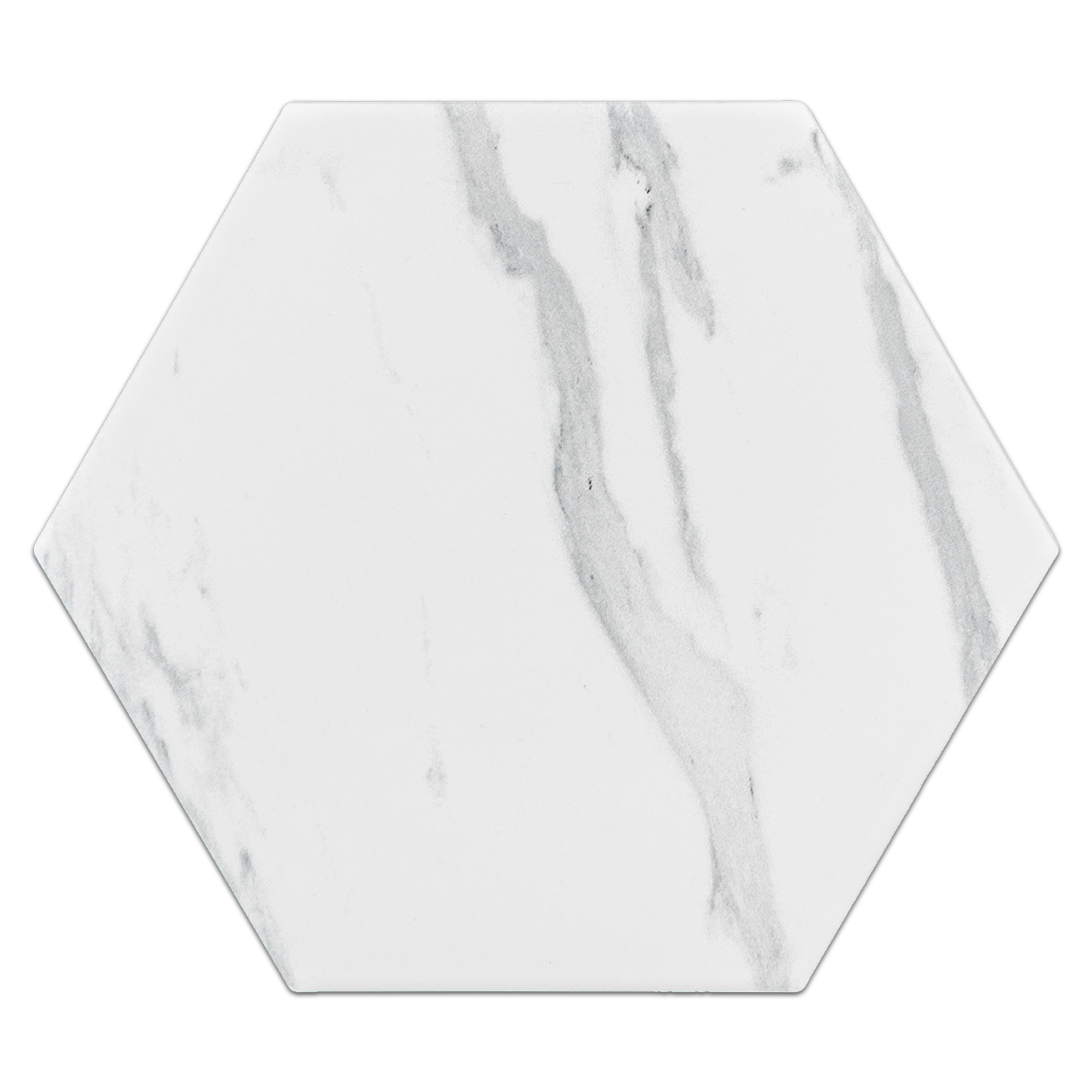 Elon Hexeight Neo White Porcelain Hexagon Field Tile 8x9.25x0.375 Matte HP107 Surface Group International Product