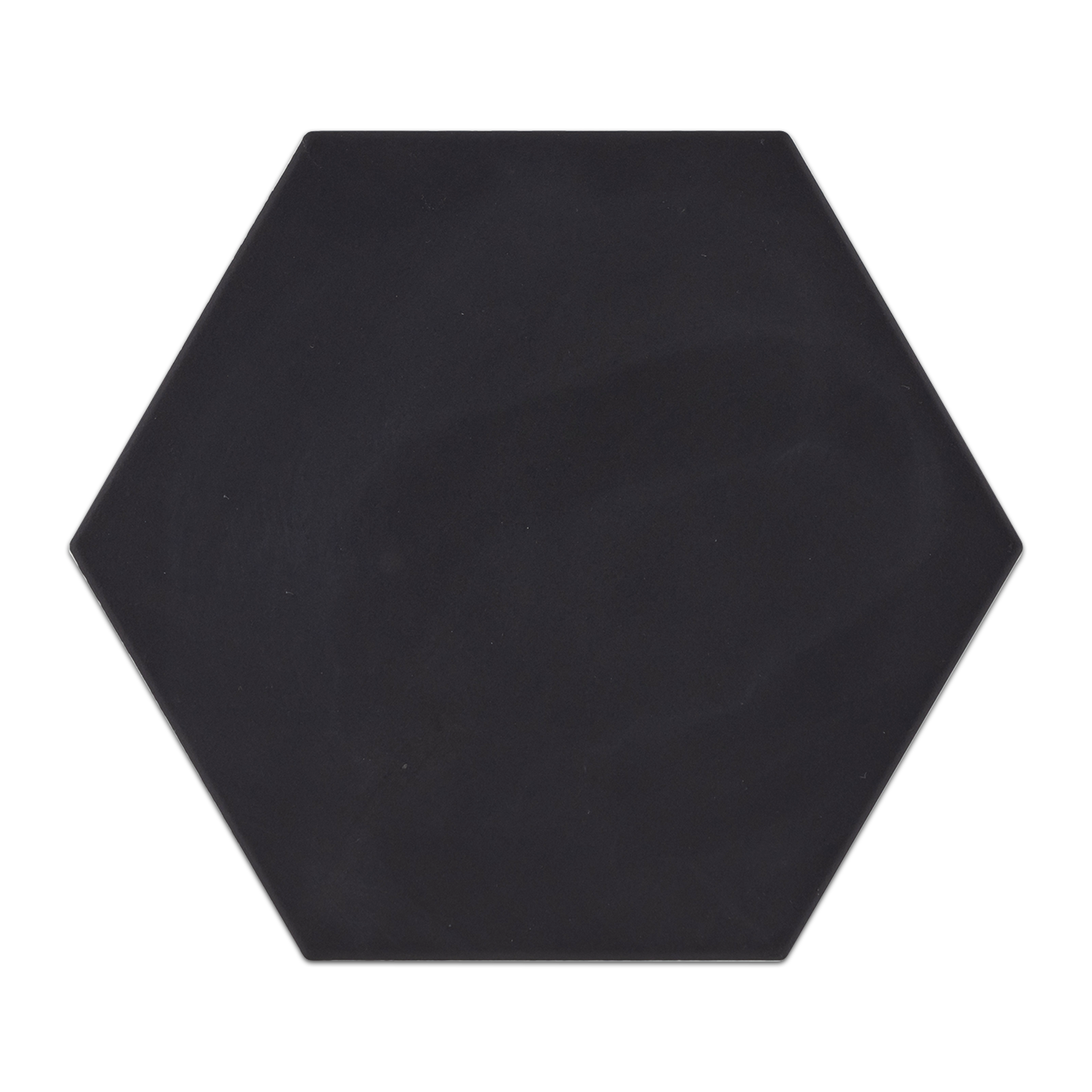 Elon Hexeight Versalles Black Porcelain Hexagon Field Tile 8x9.25x0.375 Matte HP102 Surface Group International Product