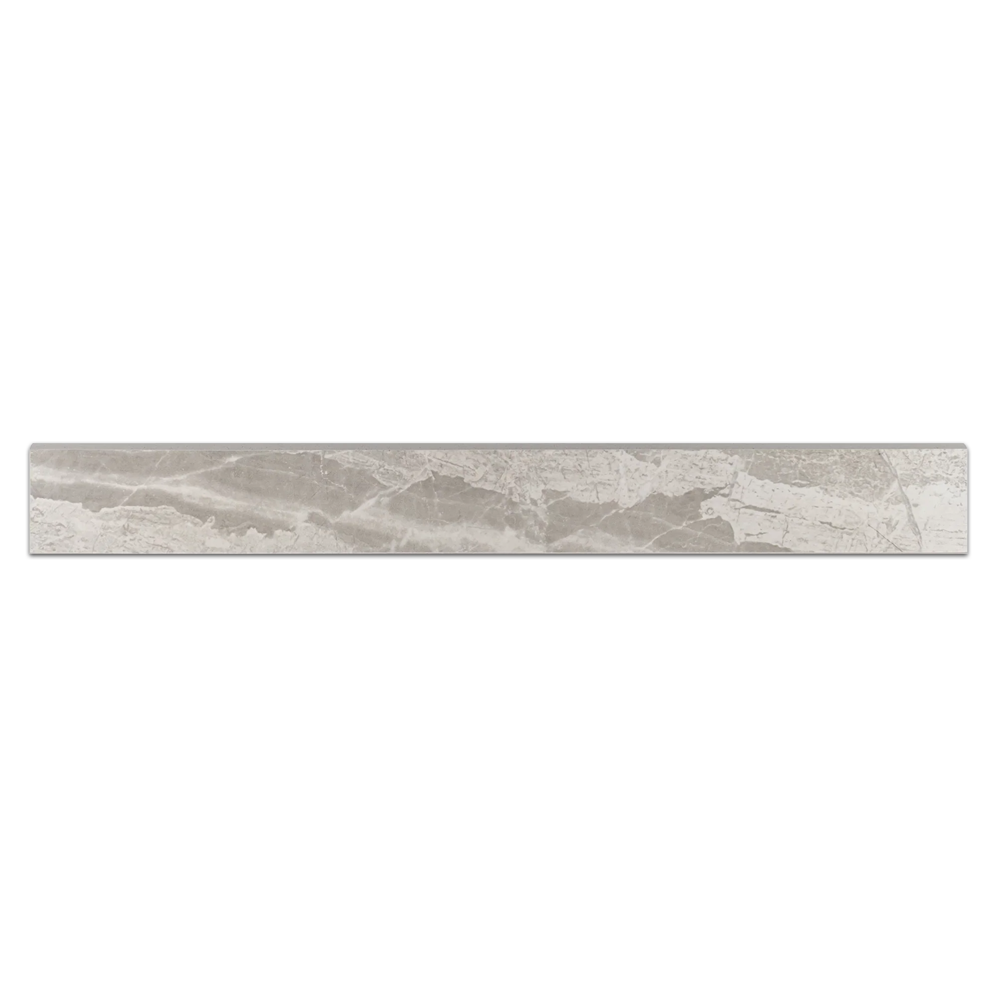 Elon Nuance Grey Porcelain Bullnose 3x24 Honed Tile - Surface Group International