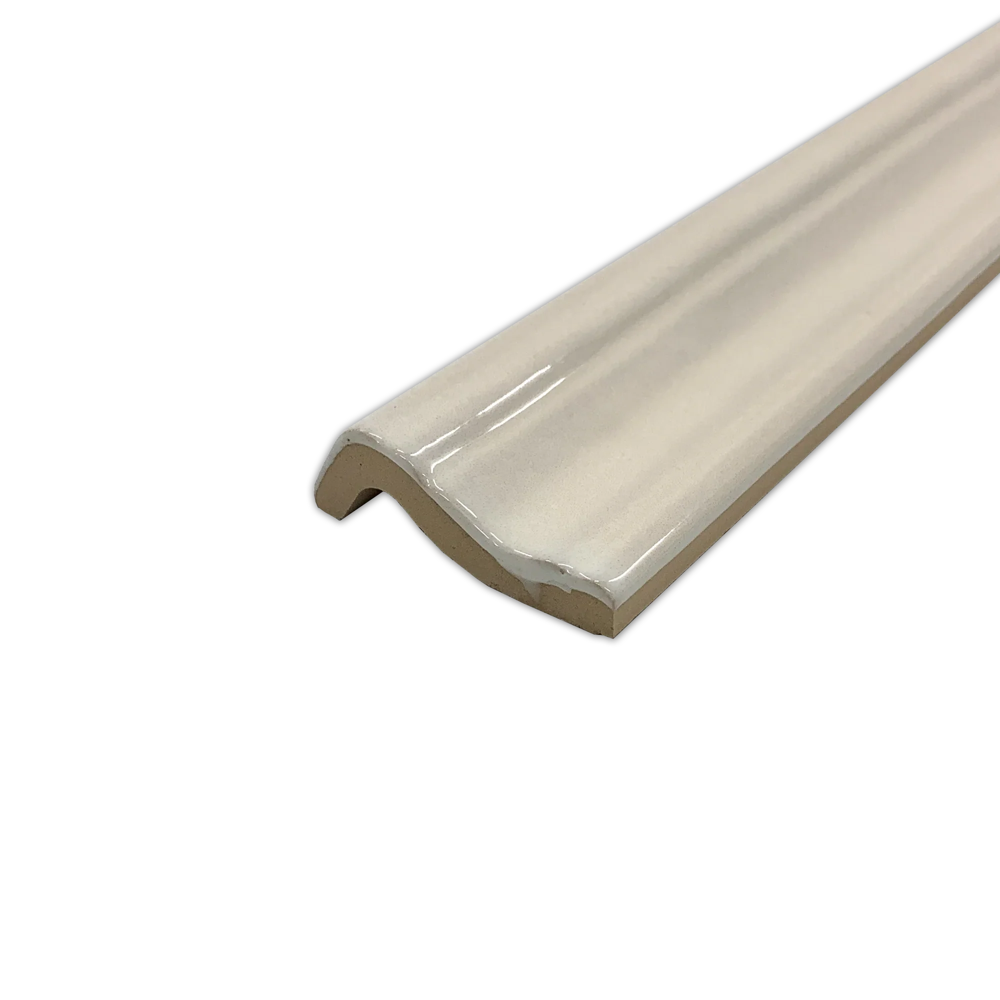 Elon Opal Ivory Ceramic Chairrail 2x12 Glossy CT112 Surface Group International Product