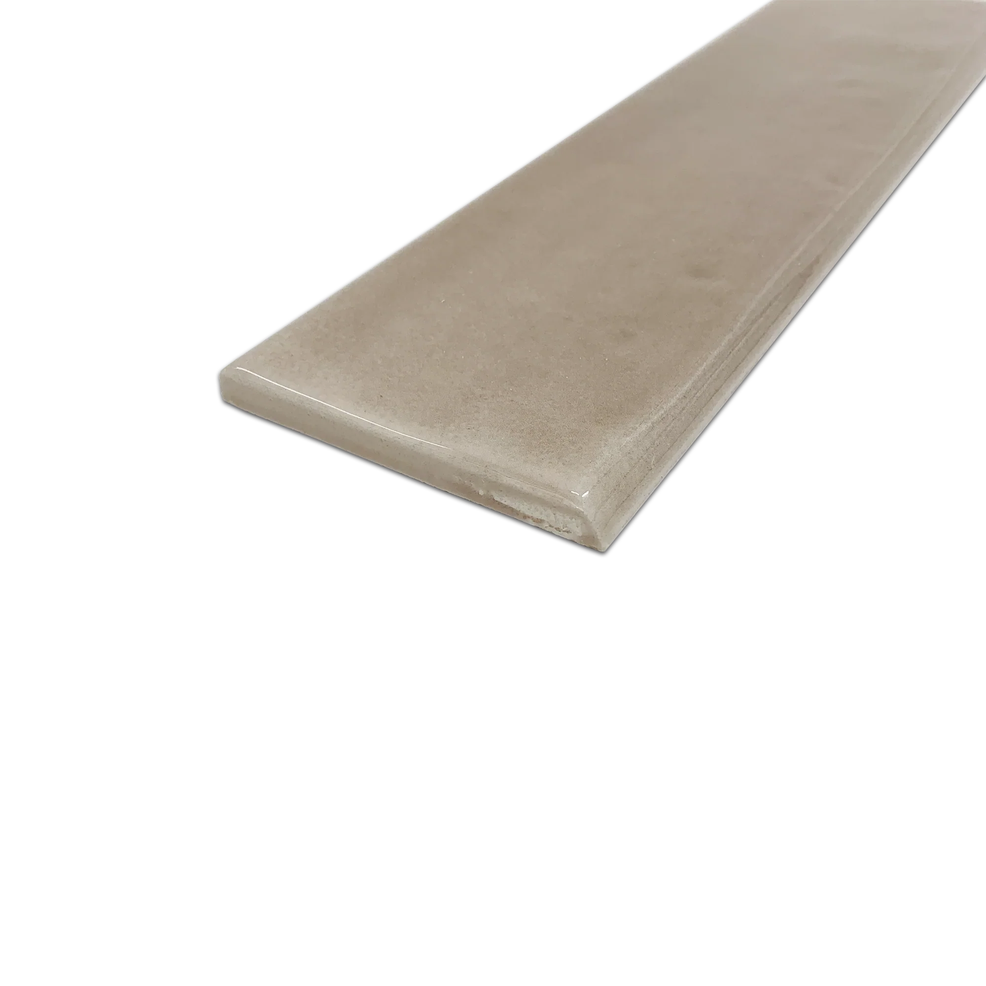 Elon Opal Vision Ceramic Bullnose 3x12 Glossy CT141 Tile - Surface Group International