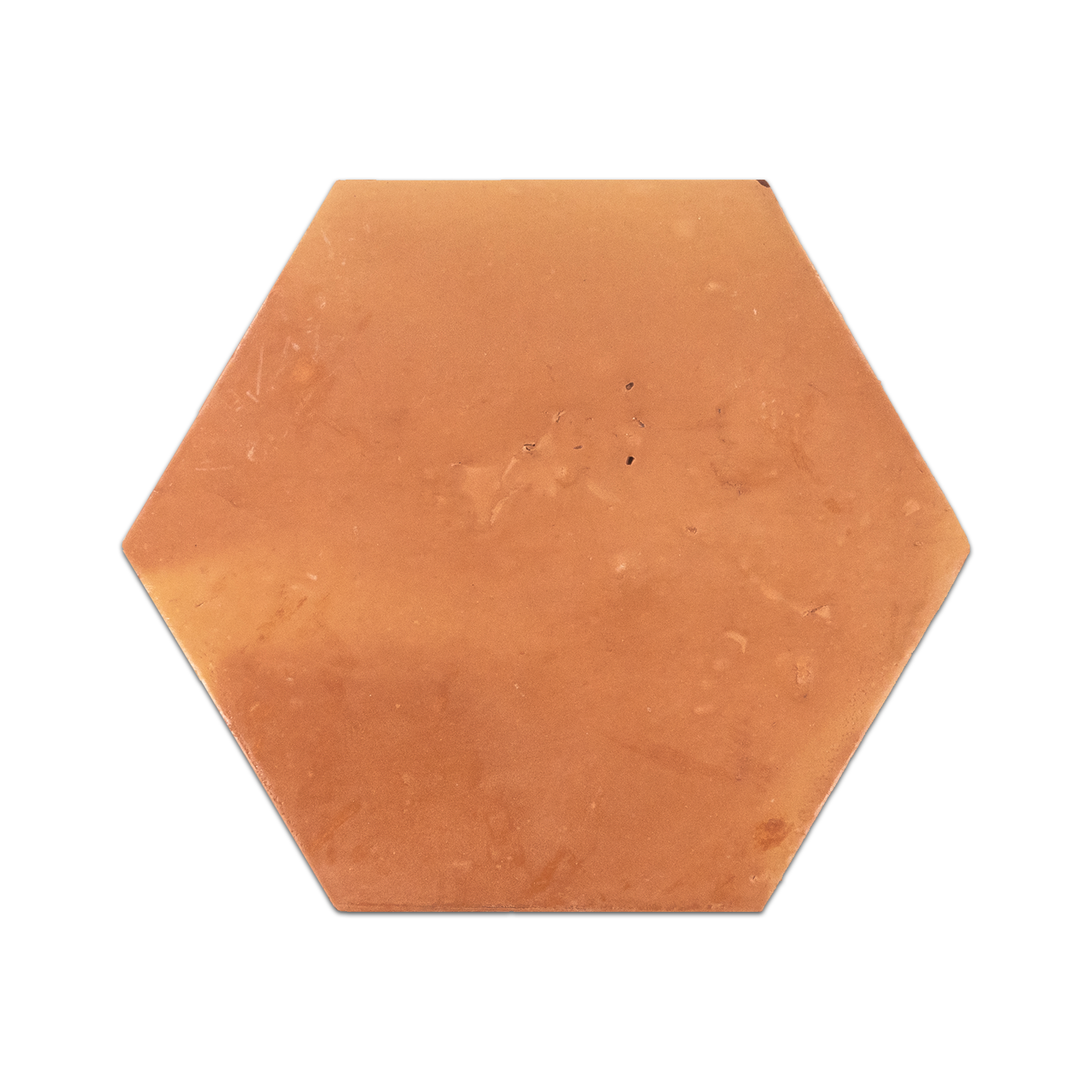 Elon Saltillo Clear Terracotta Hexagon Field Tile 8x9.25x0.625 Semi Gloss - Surface Group International