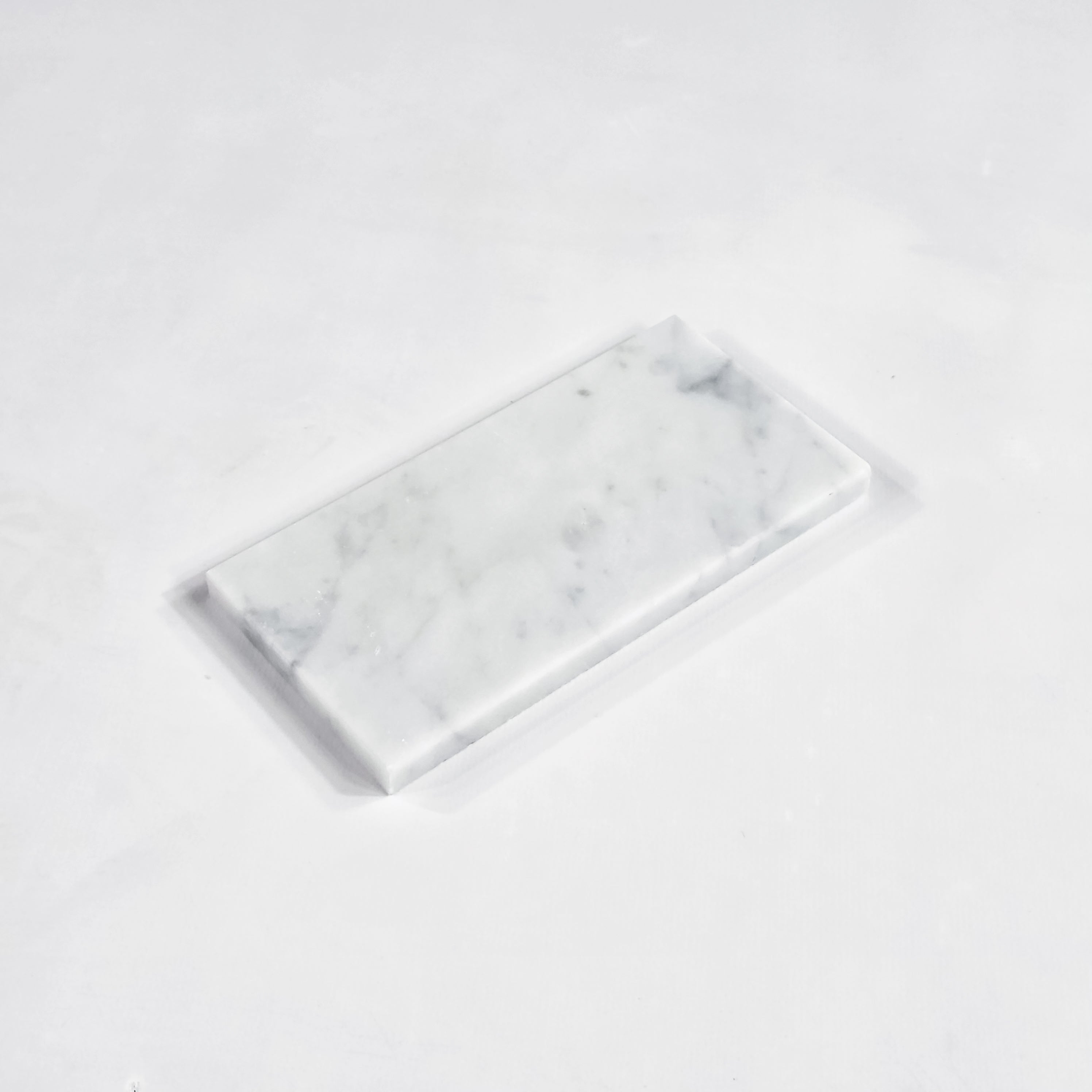 Elon Tile Bianco Carrara Field Tile tile close-up view — available at Surface Group