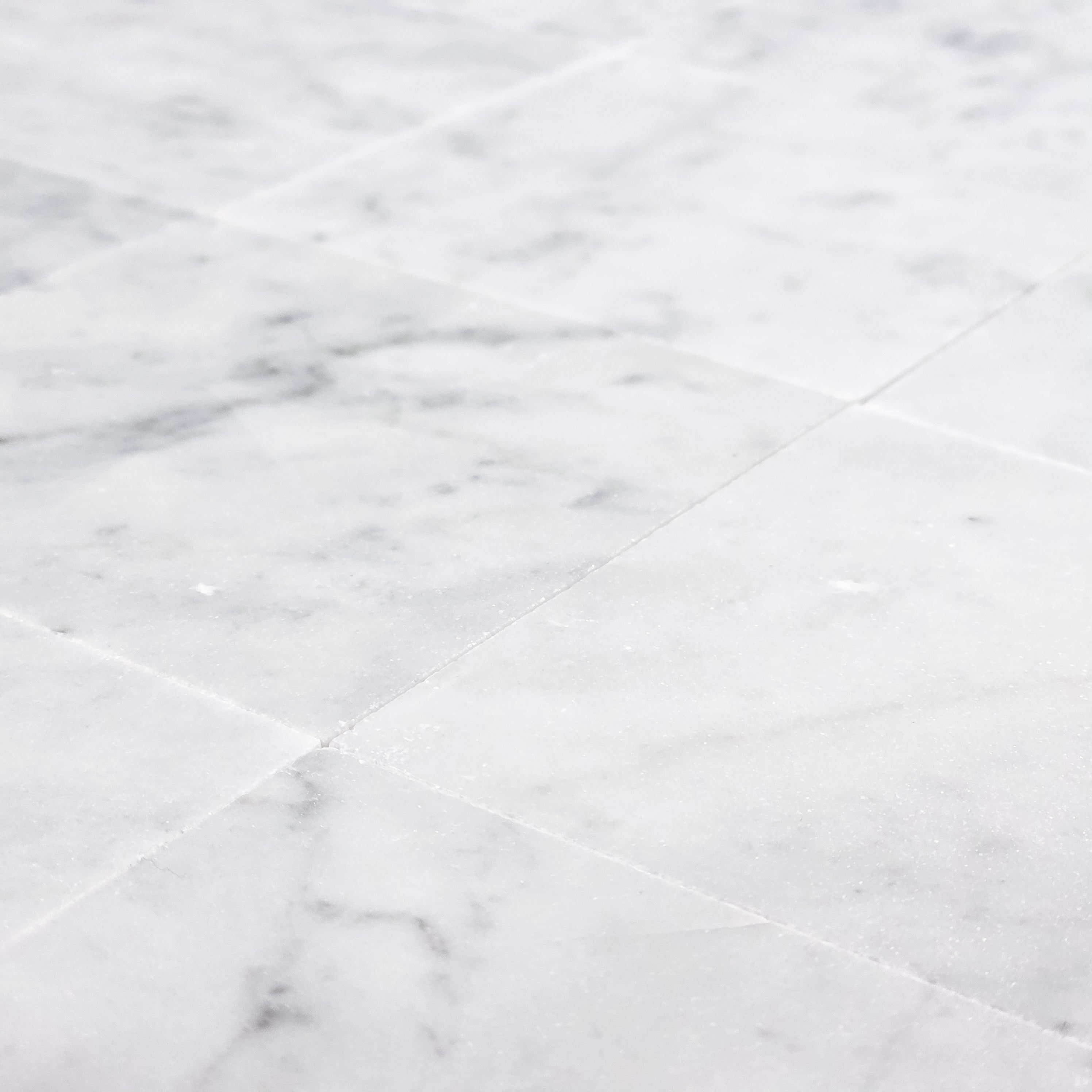 Elon Tile Bianco Carrara Field Tile tile arrangement — available at Surface Group
