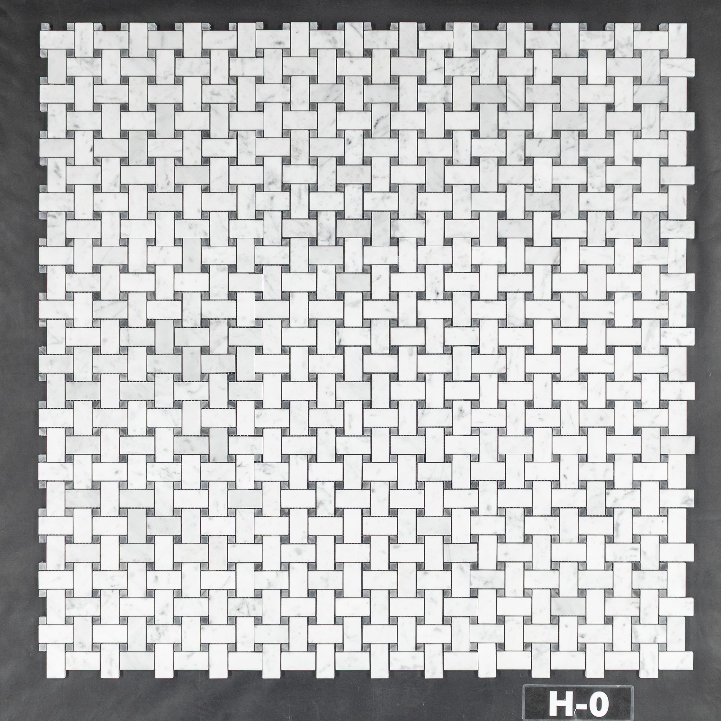 Elon Tile Basketweave tile pattern swatch — available at Surface Group